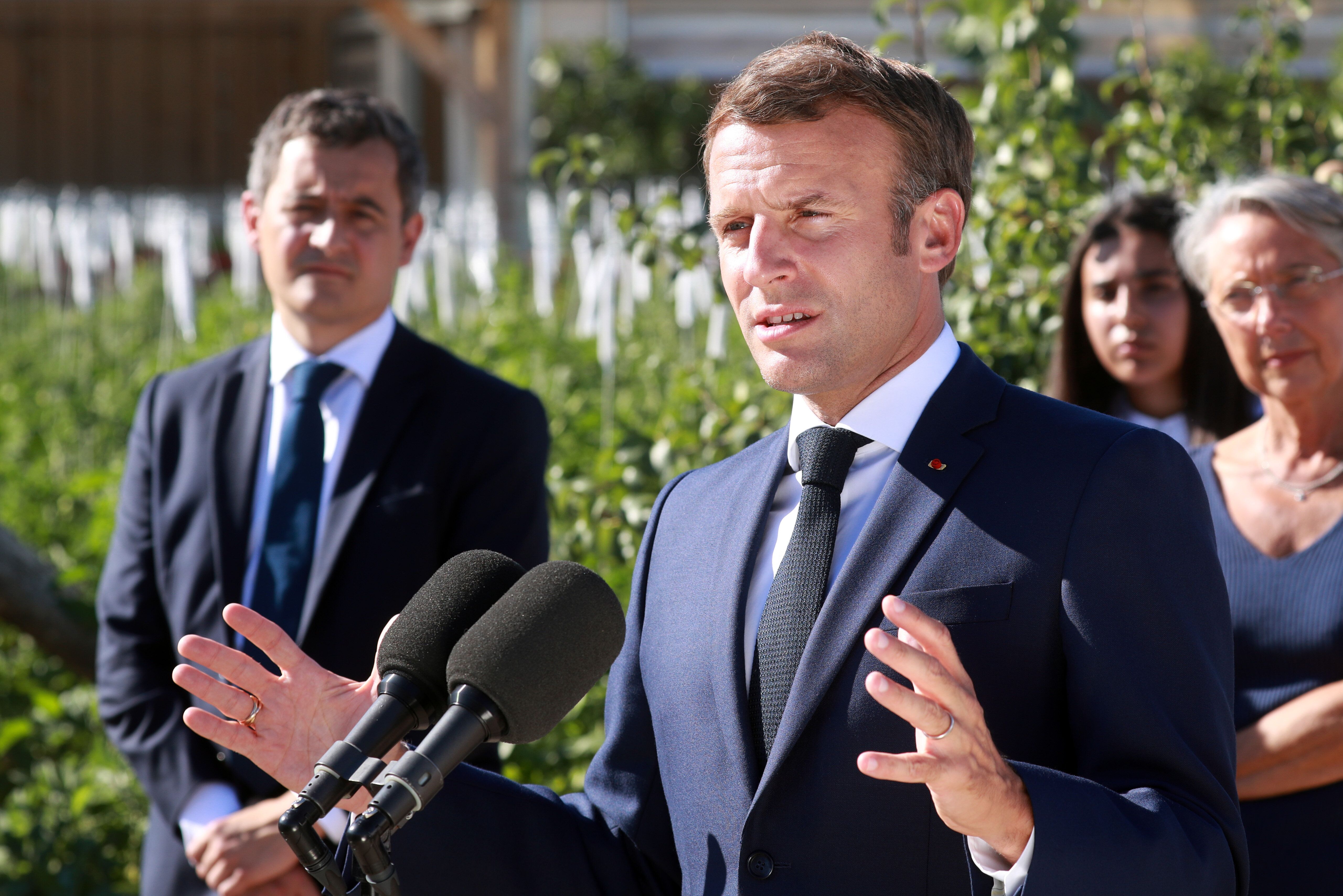 Le Conseil de défense organisé notamment autour d'Emmanuel Macron et Gérald Darmanin...