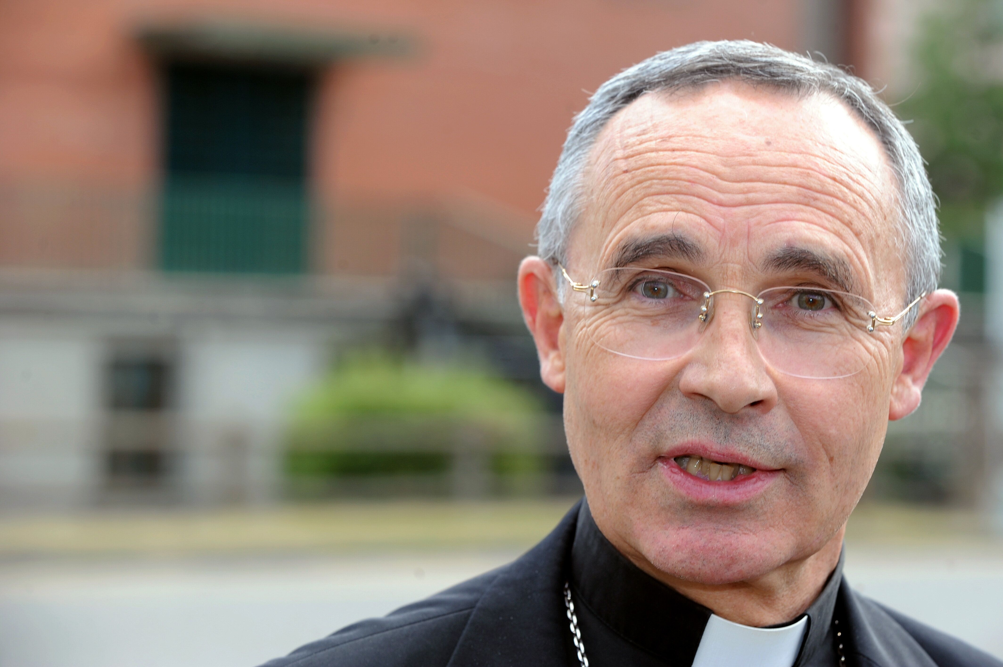 L'archevêque de Toulouse Mgr Robert Le Gall le 27 septembre 2010 au diocèse de Toulouse...