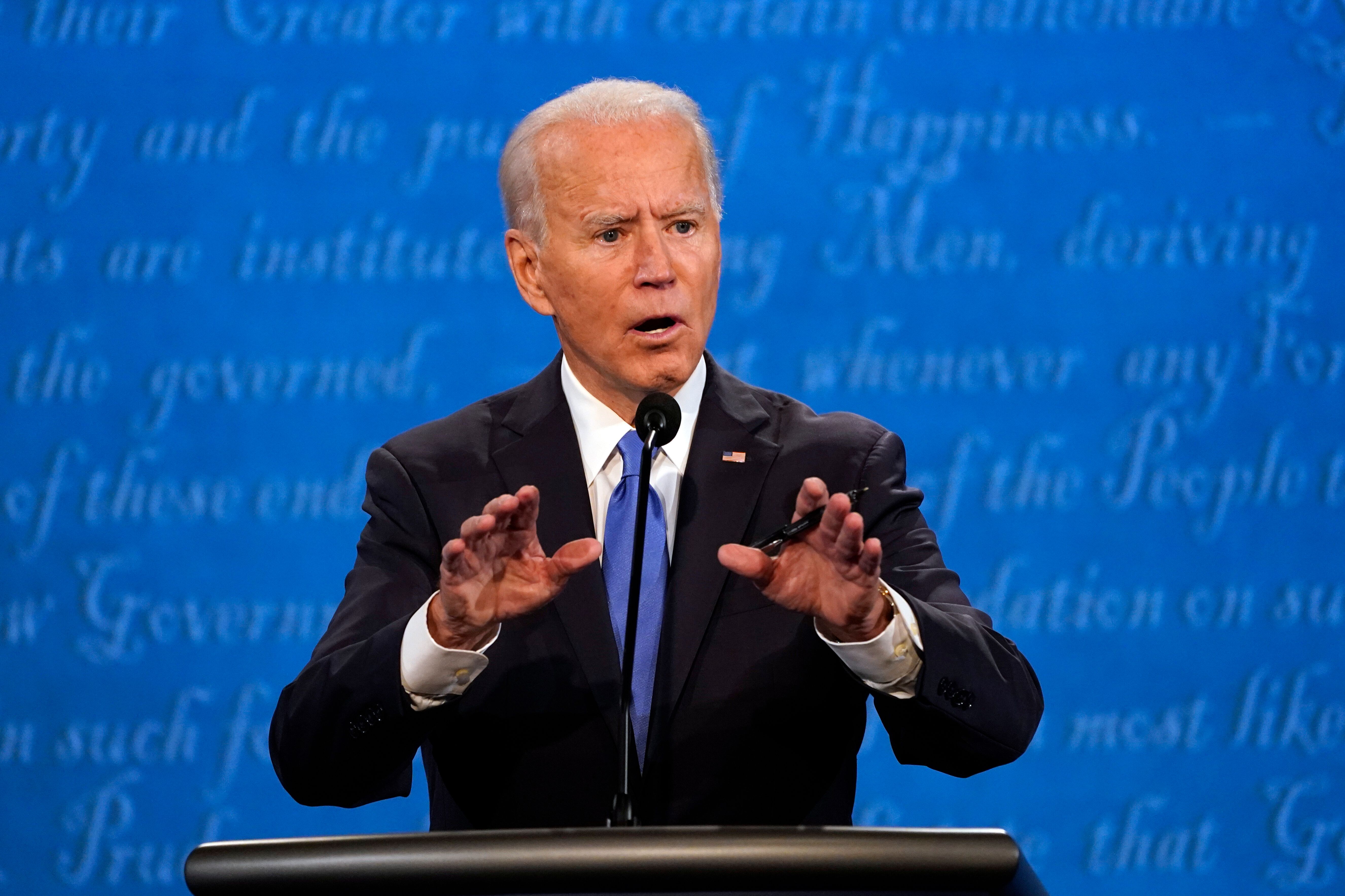 Joe Biden a assumé vouloir se détourner à terme de l’industrie pétrolière...