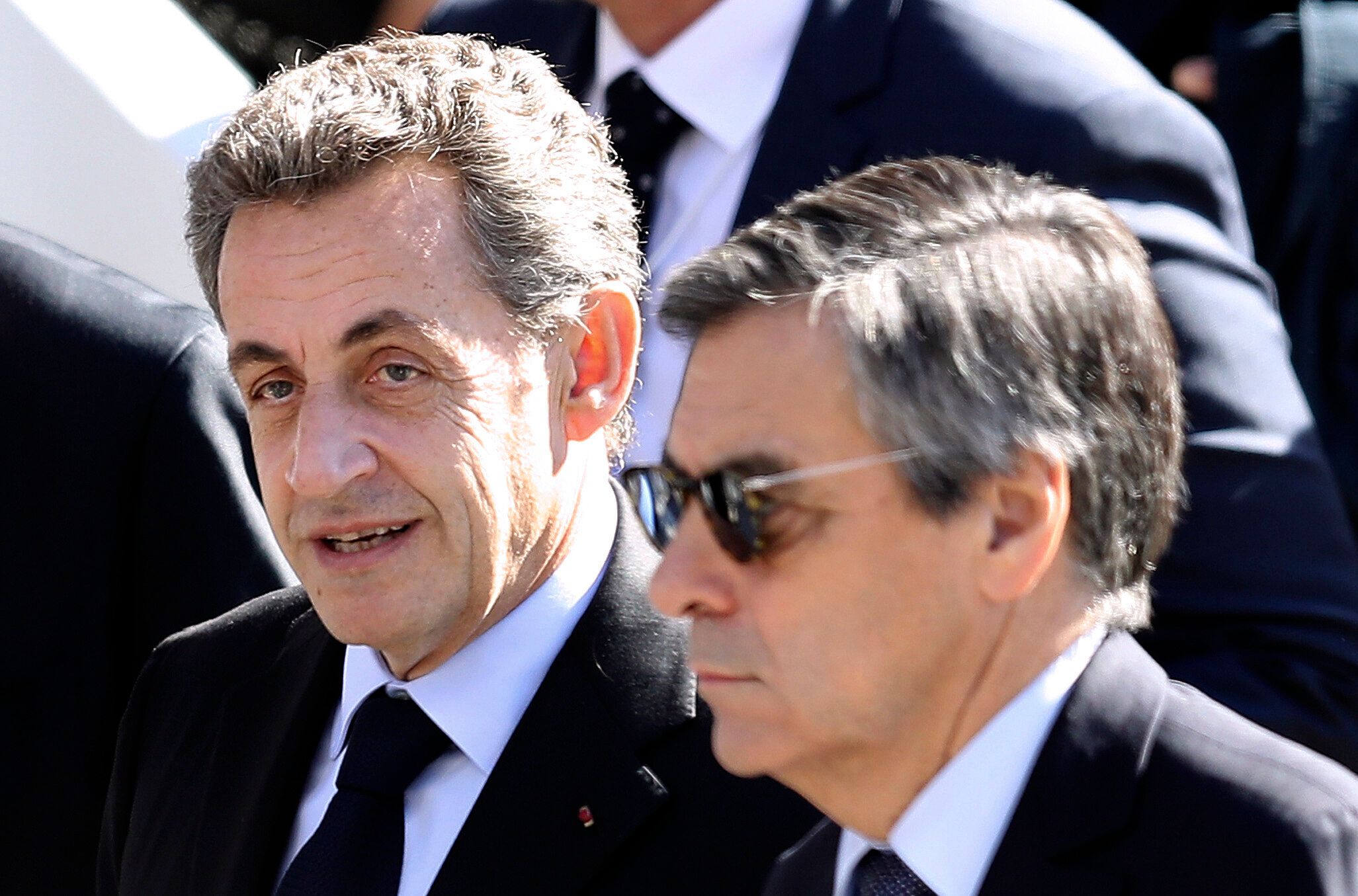 Nicolas Sarkozy et François Fillon, ici à Nice, le 15 octobre