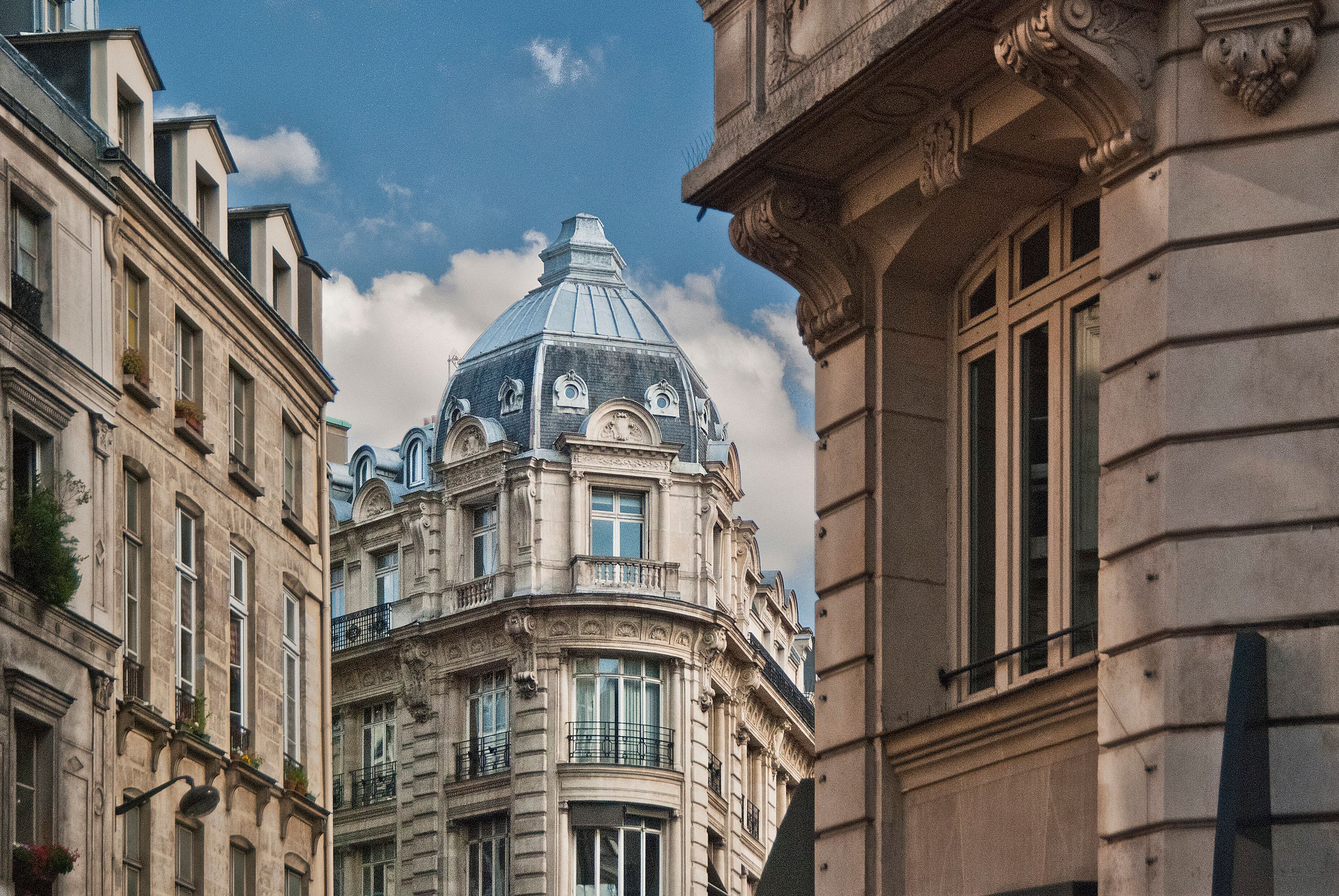 Des immeubles haussmanniens à Paris. (photo