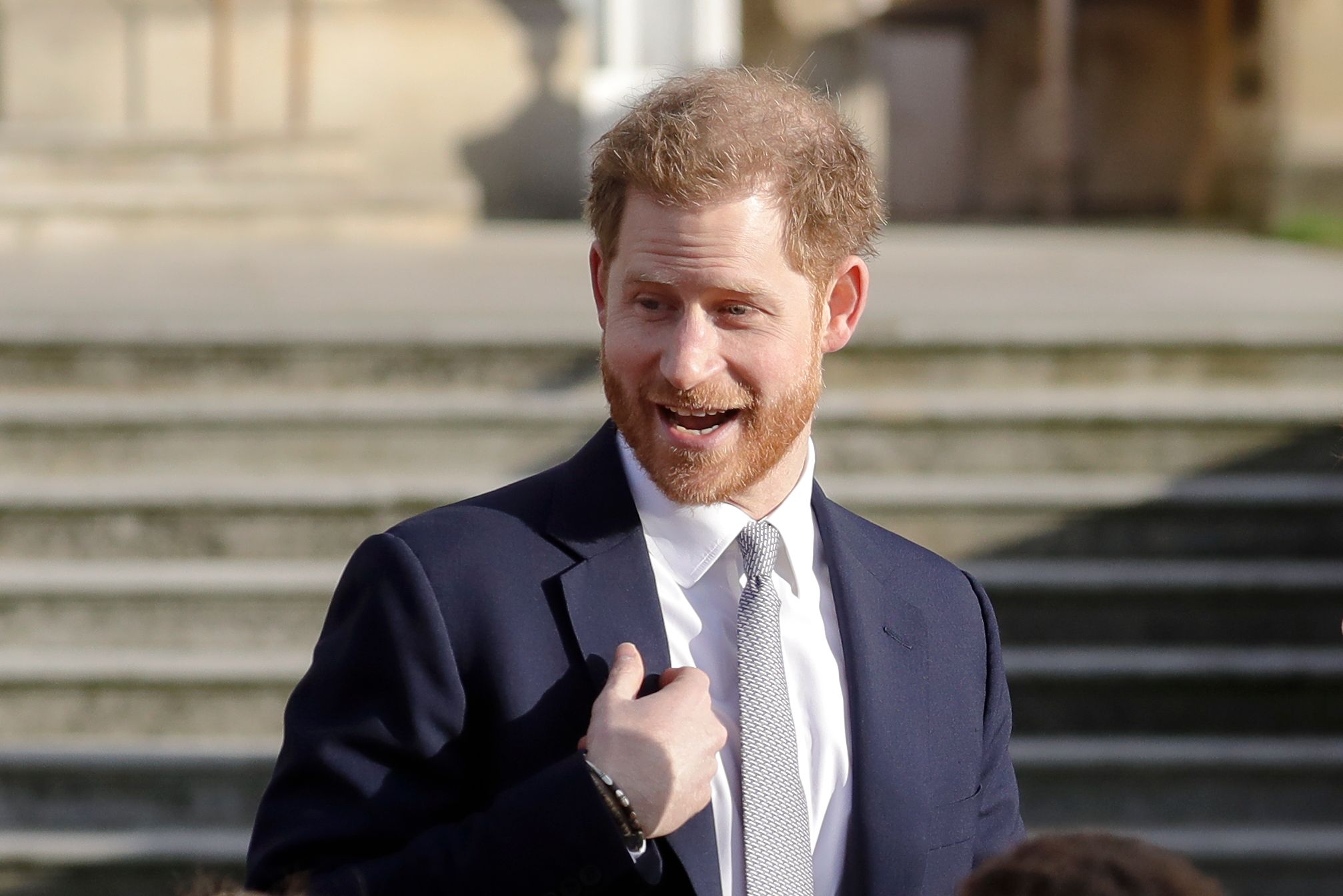 Le prince Harry, ici au palais de Buckingham à Londres, le 16 janvier