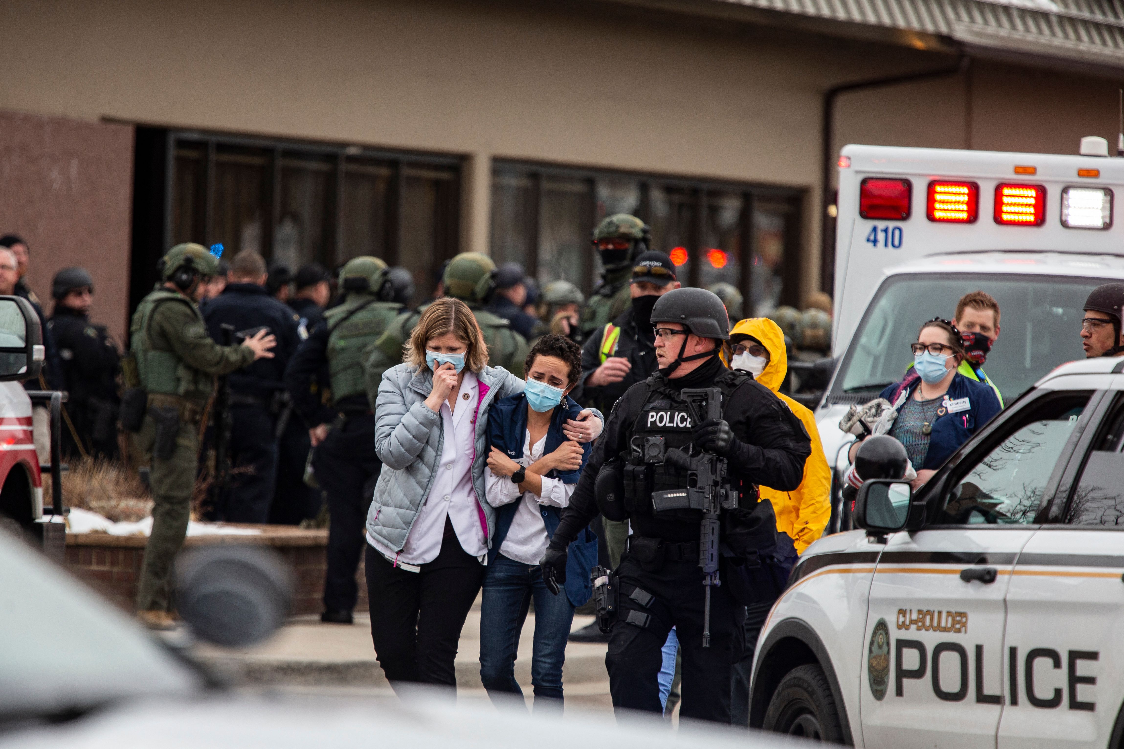 Une fusillade à Boulder, dans le Colorado, fait plusieurs morts (photo du 22 mars