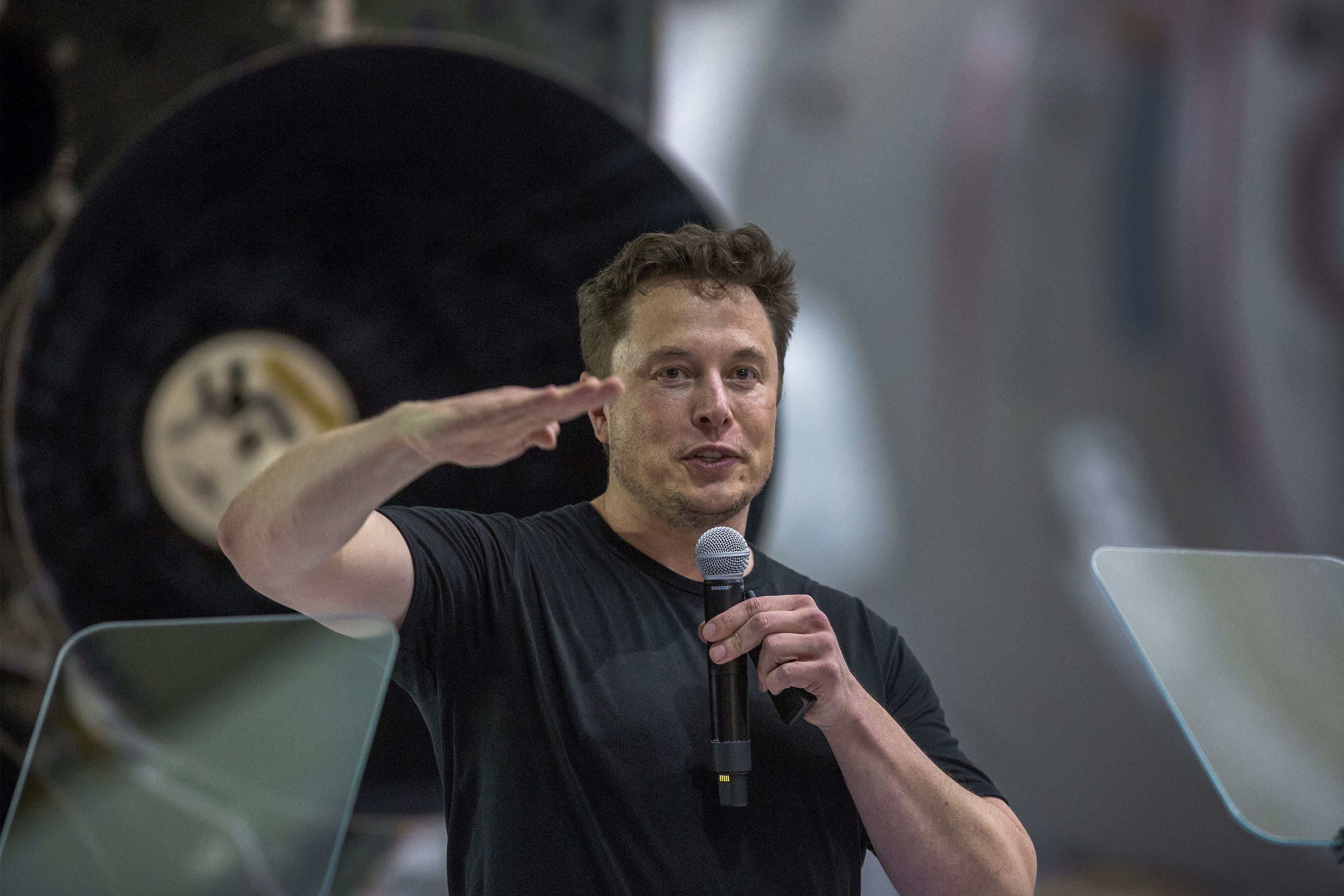 La Nasa choisit SpaceX pour aller sur la Lune (photo d'Elon Musk le 17 septembre 2018 en