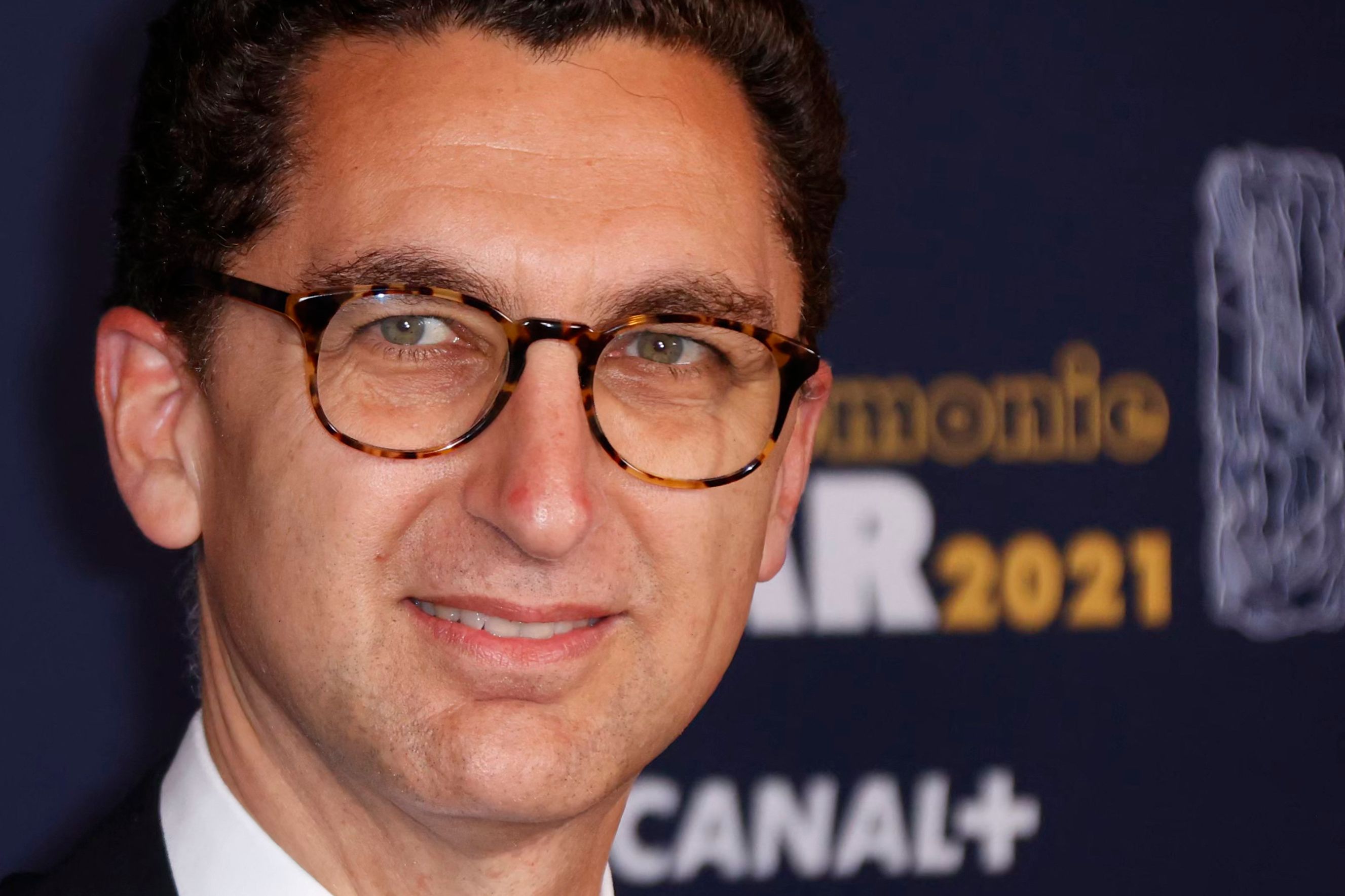 Maxime Saada, président du directoire du groupe Canal+ lors de 46ème cérémonie des César à Paris, le...