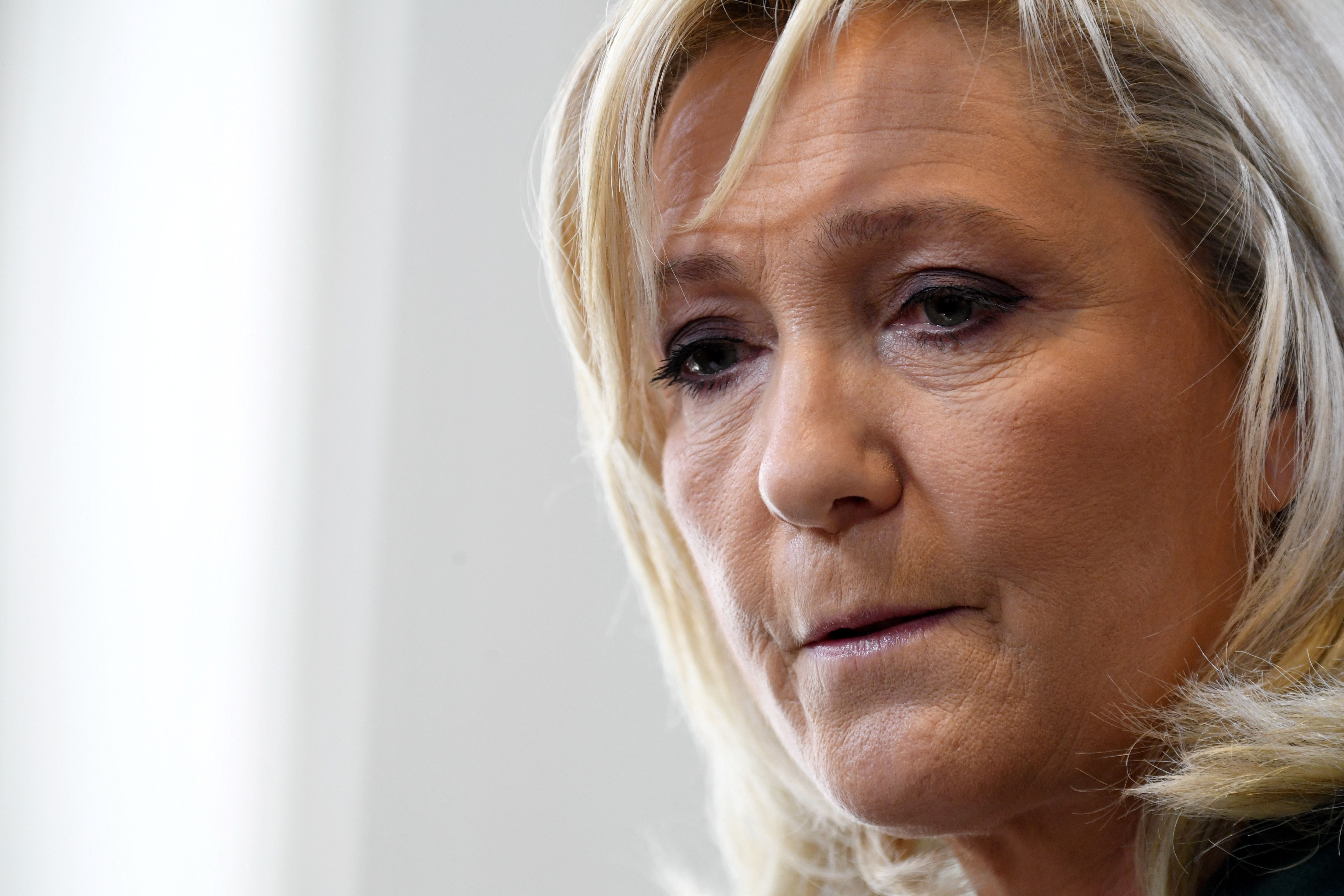 Marine Le Pen, ici à Paris le 9 mars