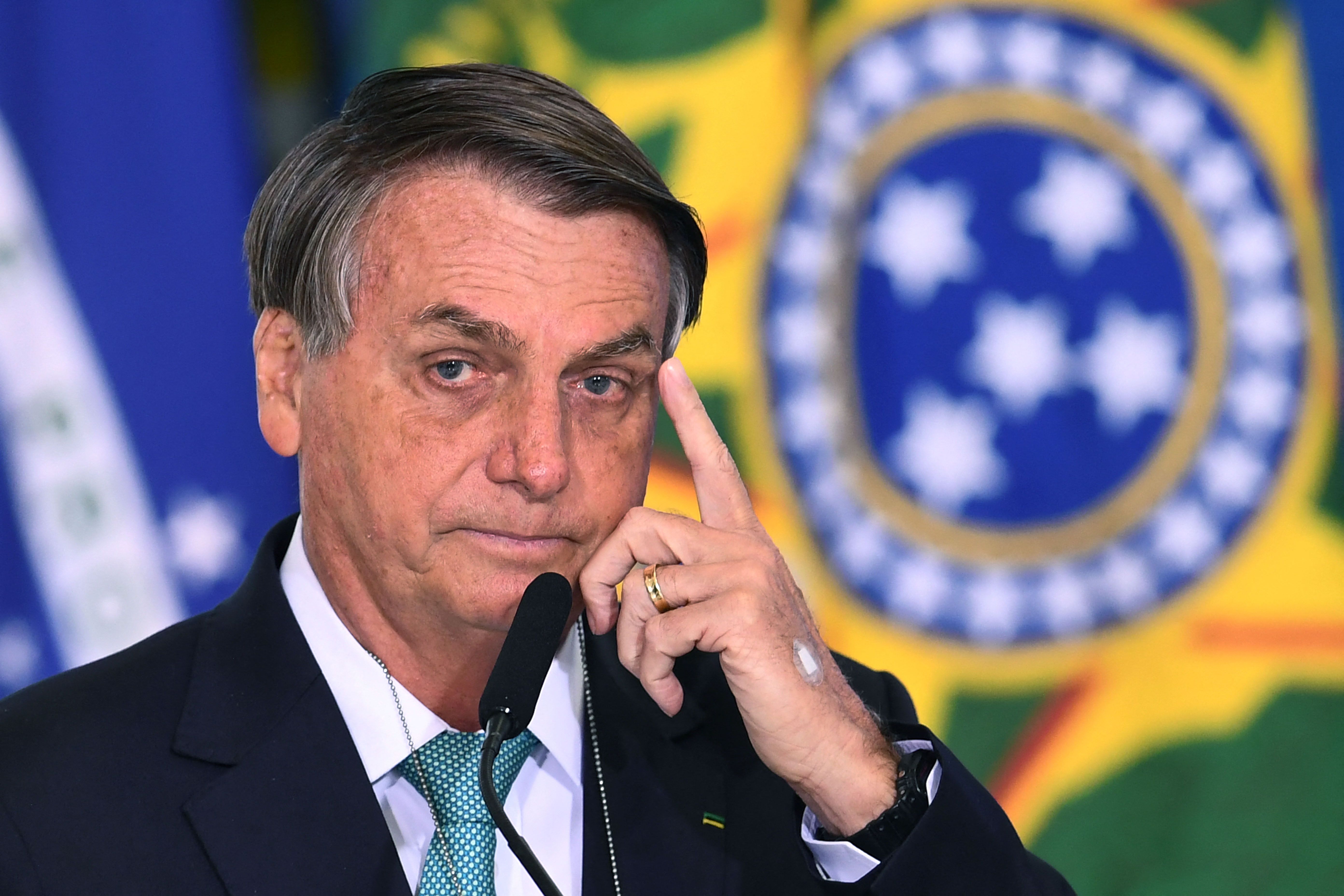Bolsonaro, face à un scandale de vaccins, menacé de destitution (photo du 1er juin