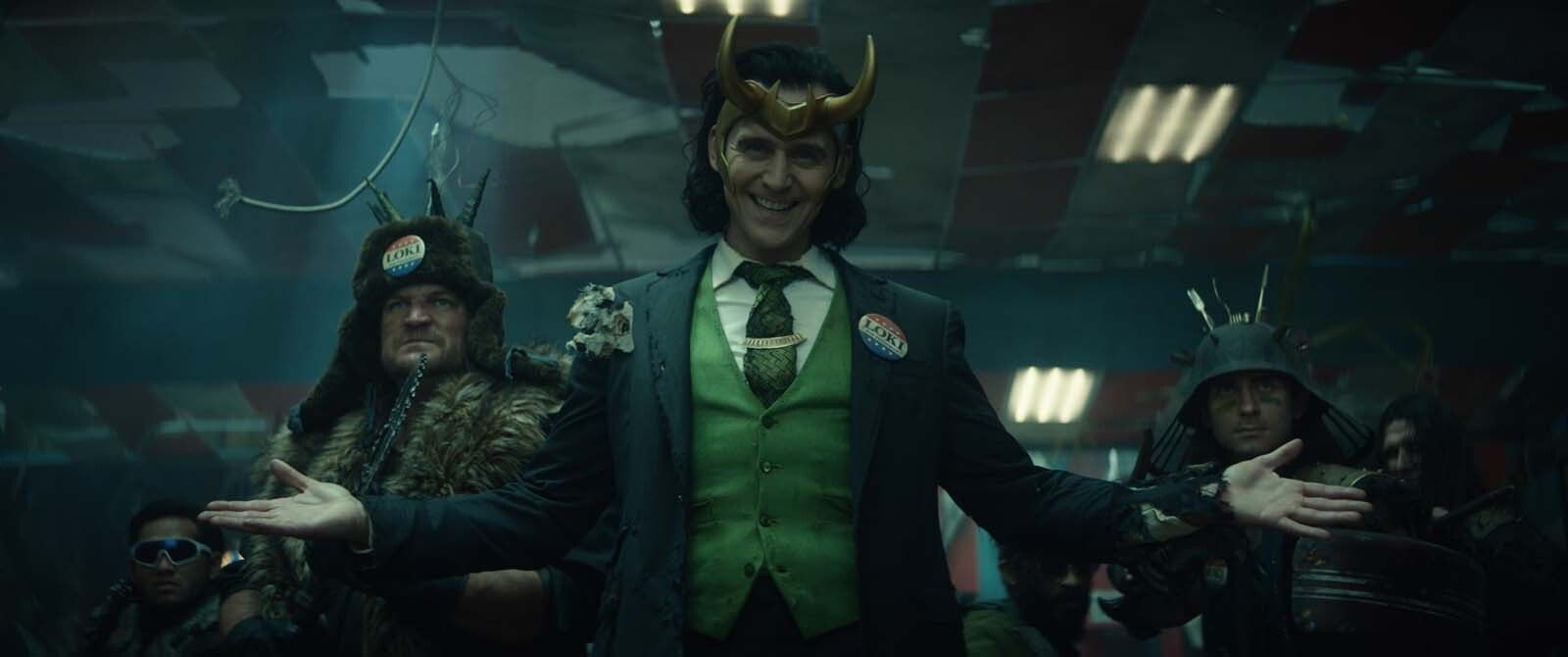 Loki, joué par Tom Hiddleston, dans la série Marvel diffusée sur