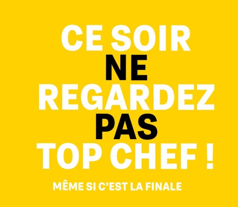 Finale de Top Chef M6 conseille d'aller plutôt au restaurant L'ABESTIT