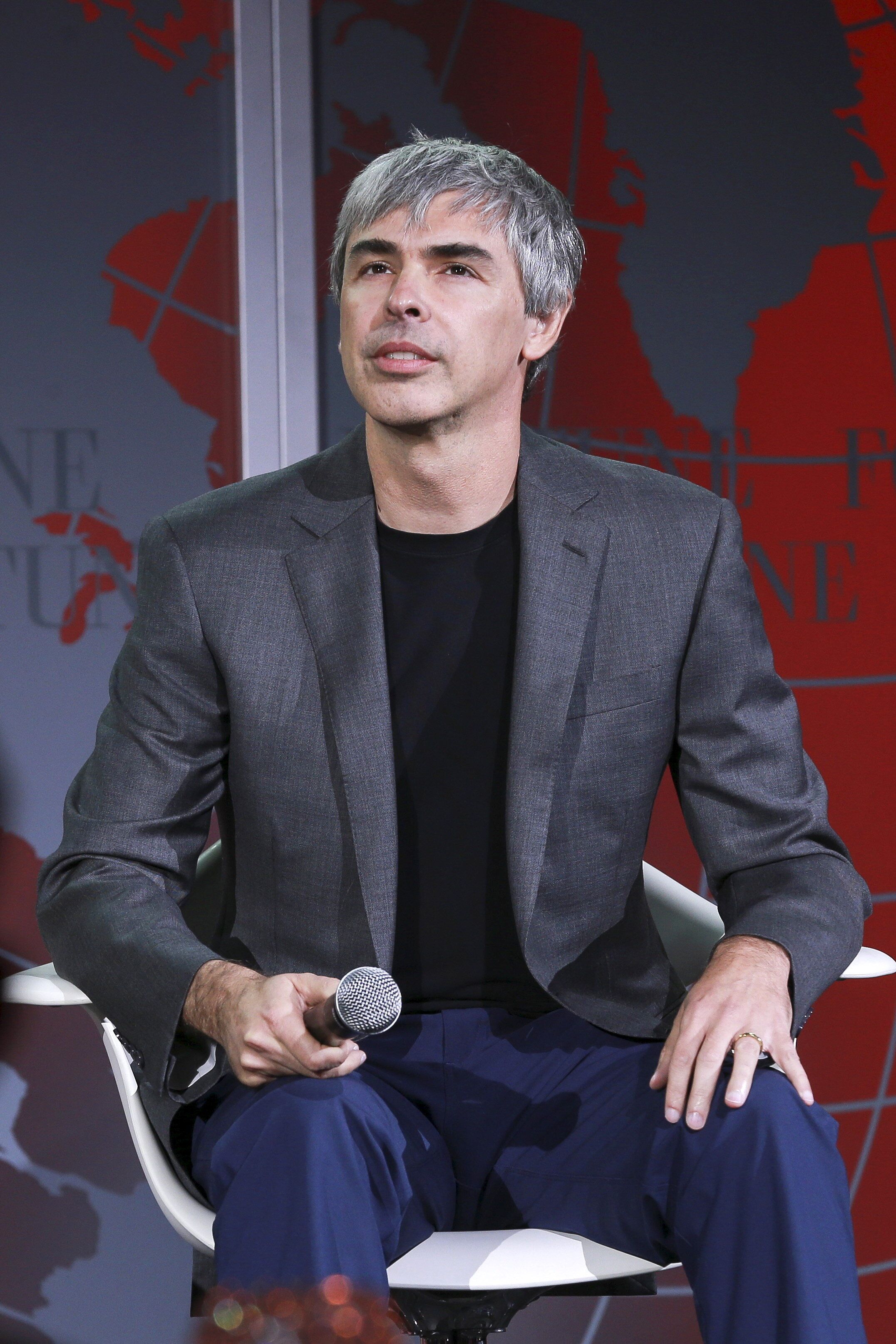 Larry Page, le 2 novembre 2015 à San