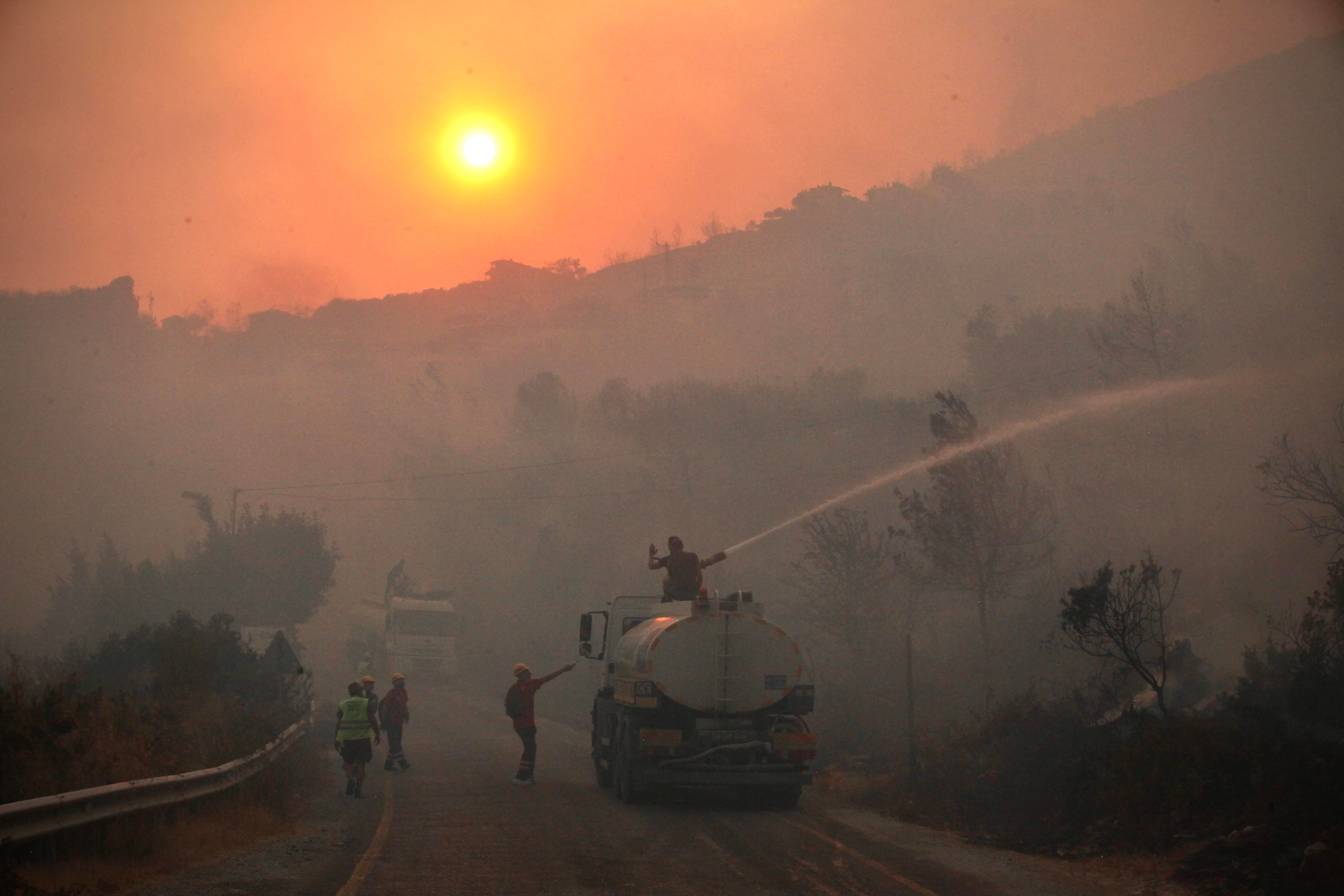 Ces derniers jours, de terribles incendies ont ravagés les côtes de la Turquie. Le résultat du changement...