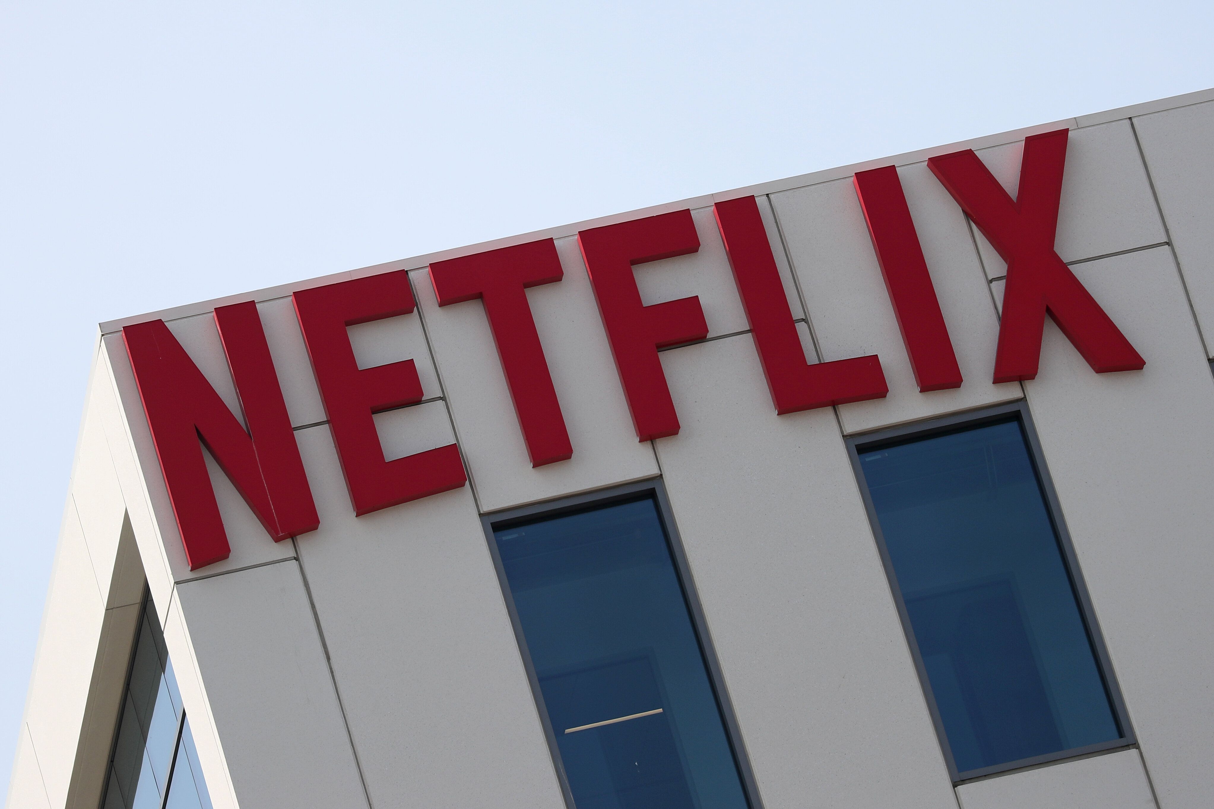 Le logo Netflix, à Hollywod, à Los Angeles, le 16 juillet
