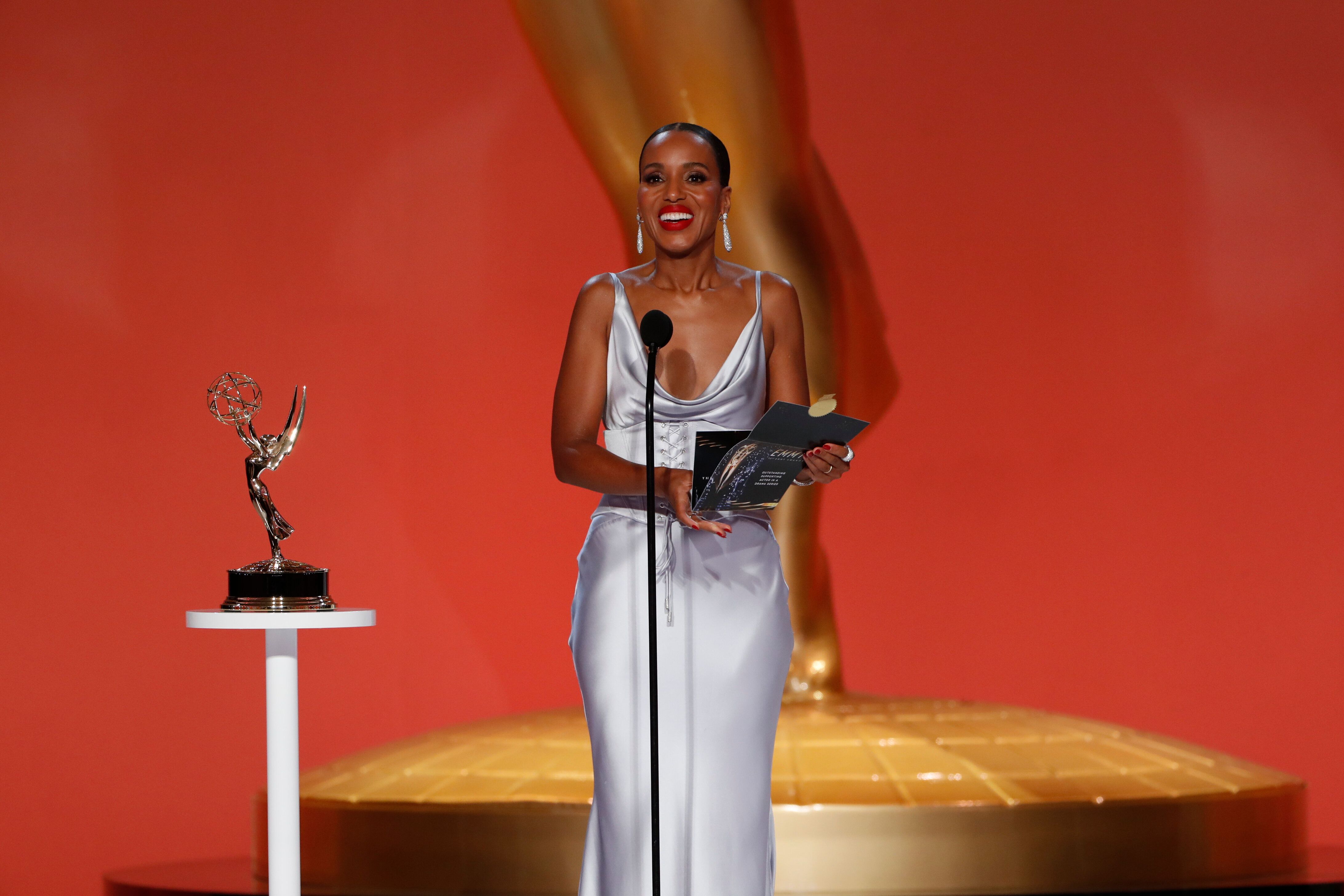 Kerry Washington à la 73e cérémonie des Emmy Awards le 19 septembre