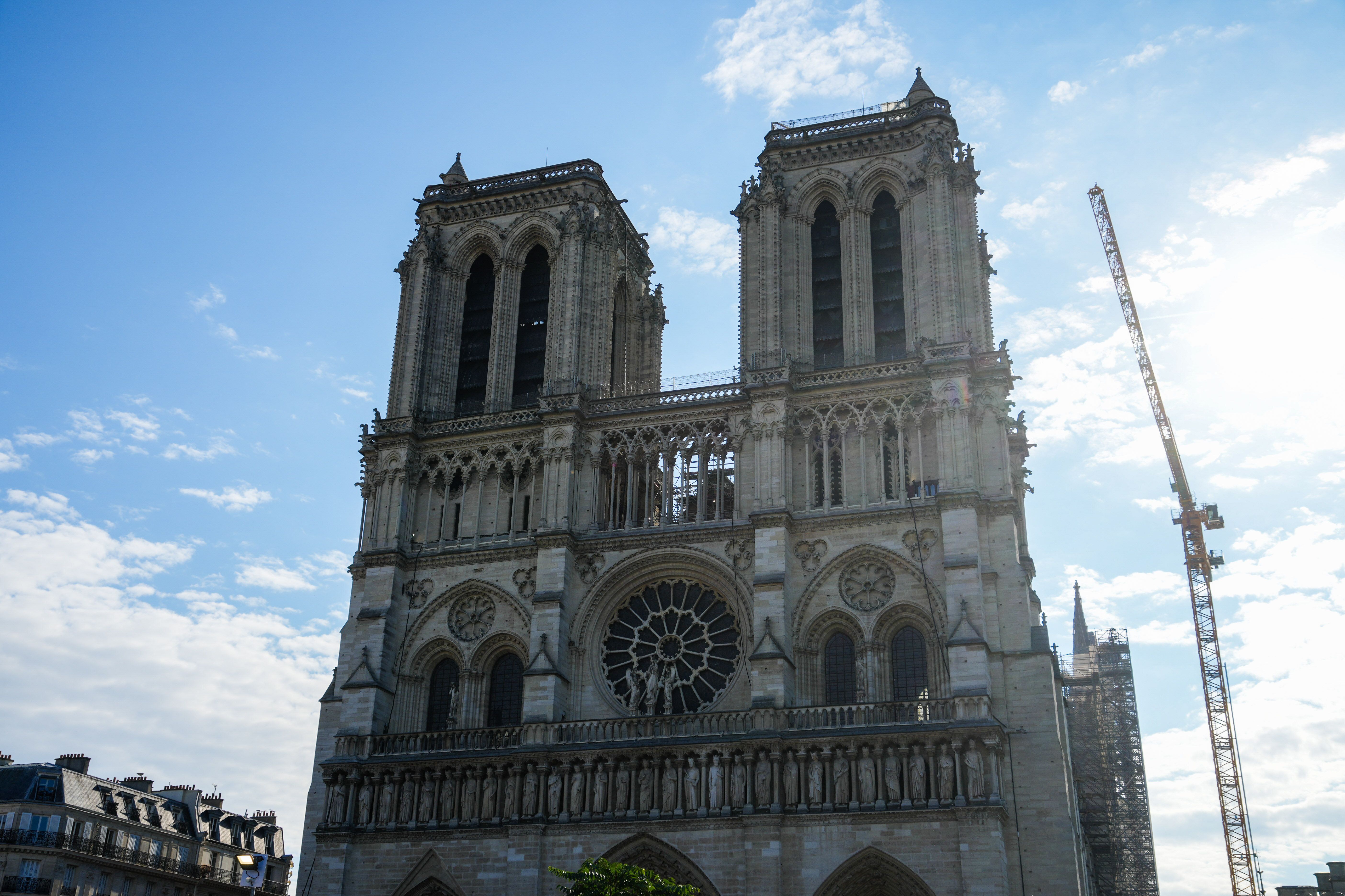 La cathédrale Notre-Dame de Paris, le 18 septembre