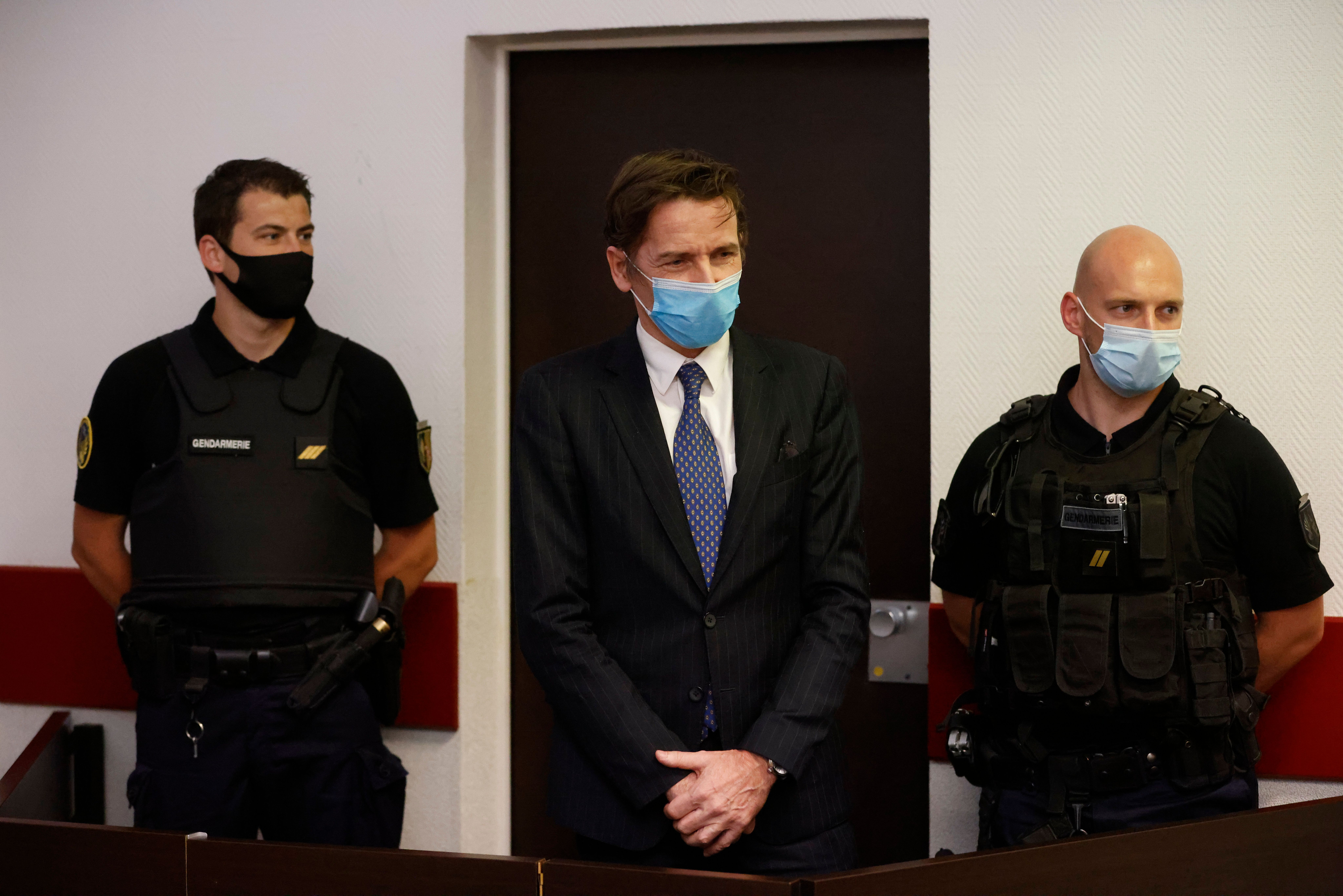 Rémy Daillet, ici comparaissant devant le tribunal de Nancy pour avoir orchestré l'enlèvement...