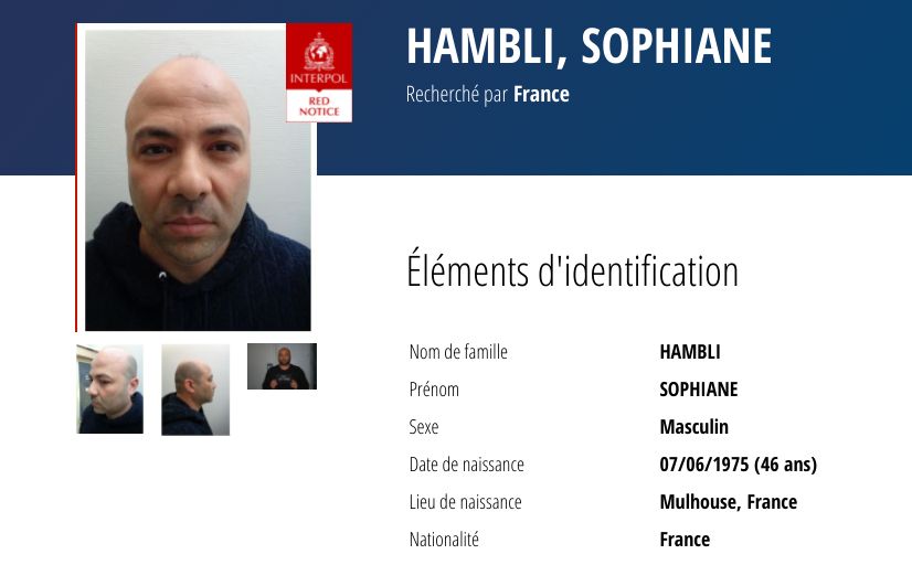 Le trafiquant de drogue Sofiane Hambli, baron français du trafic de stupéfiants, a été arrêté au Maroc...