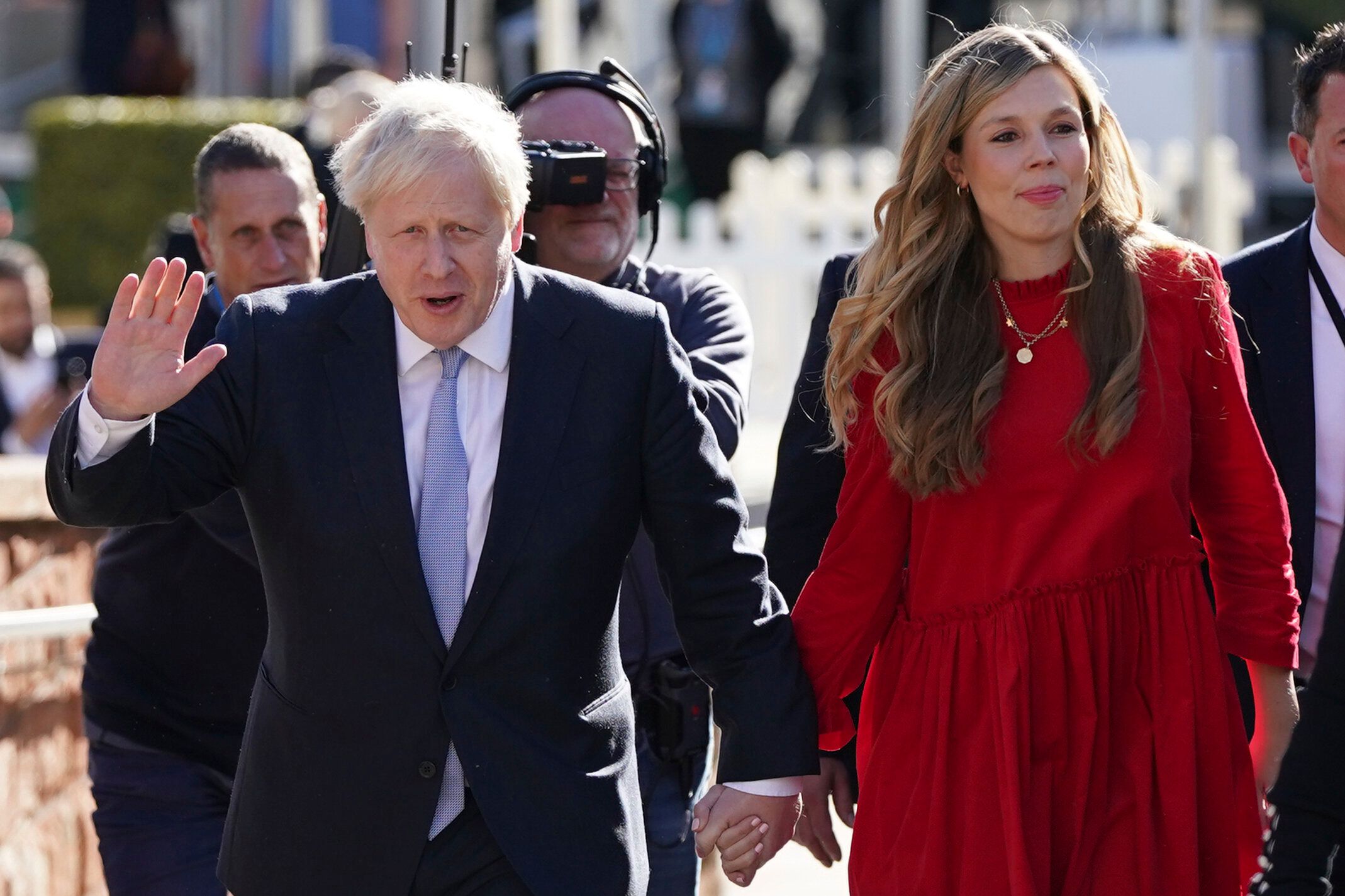Boris Johnson et sa femme annoncent la naissance de leur 2e enfant (photo du 9 décembre