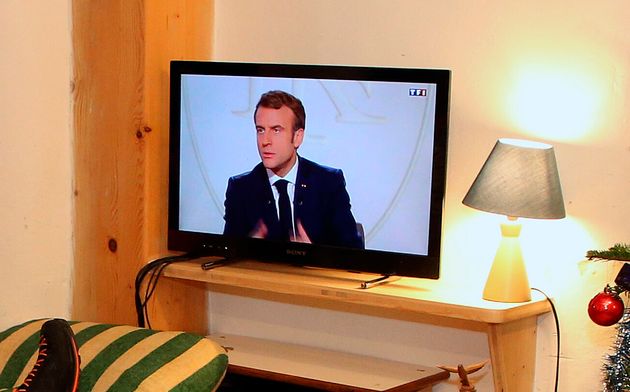 Ce que veut Macron pour la prochaine réforme des retraites (photo du 15 décembre 2021 à Ascain)