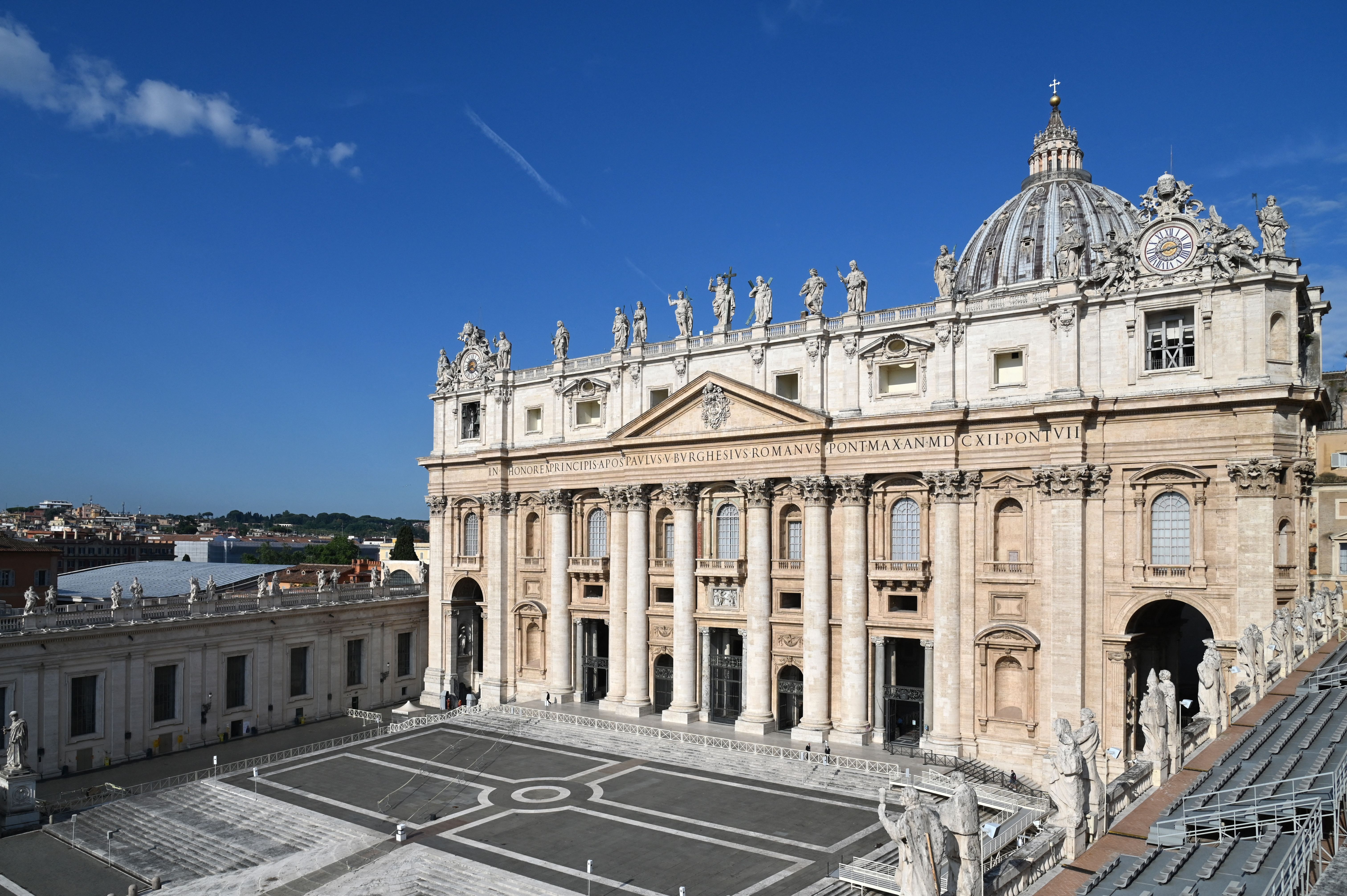 La basilique Saint-Pierre au Vatican, photographiée le 9 juin