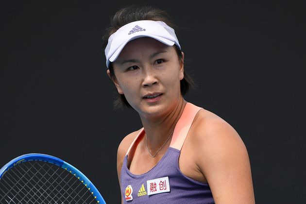 Peng Shuai, ici lors du premier tour de l'Open d'Australie à Melbourne, en Australie, le 21 janvier