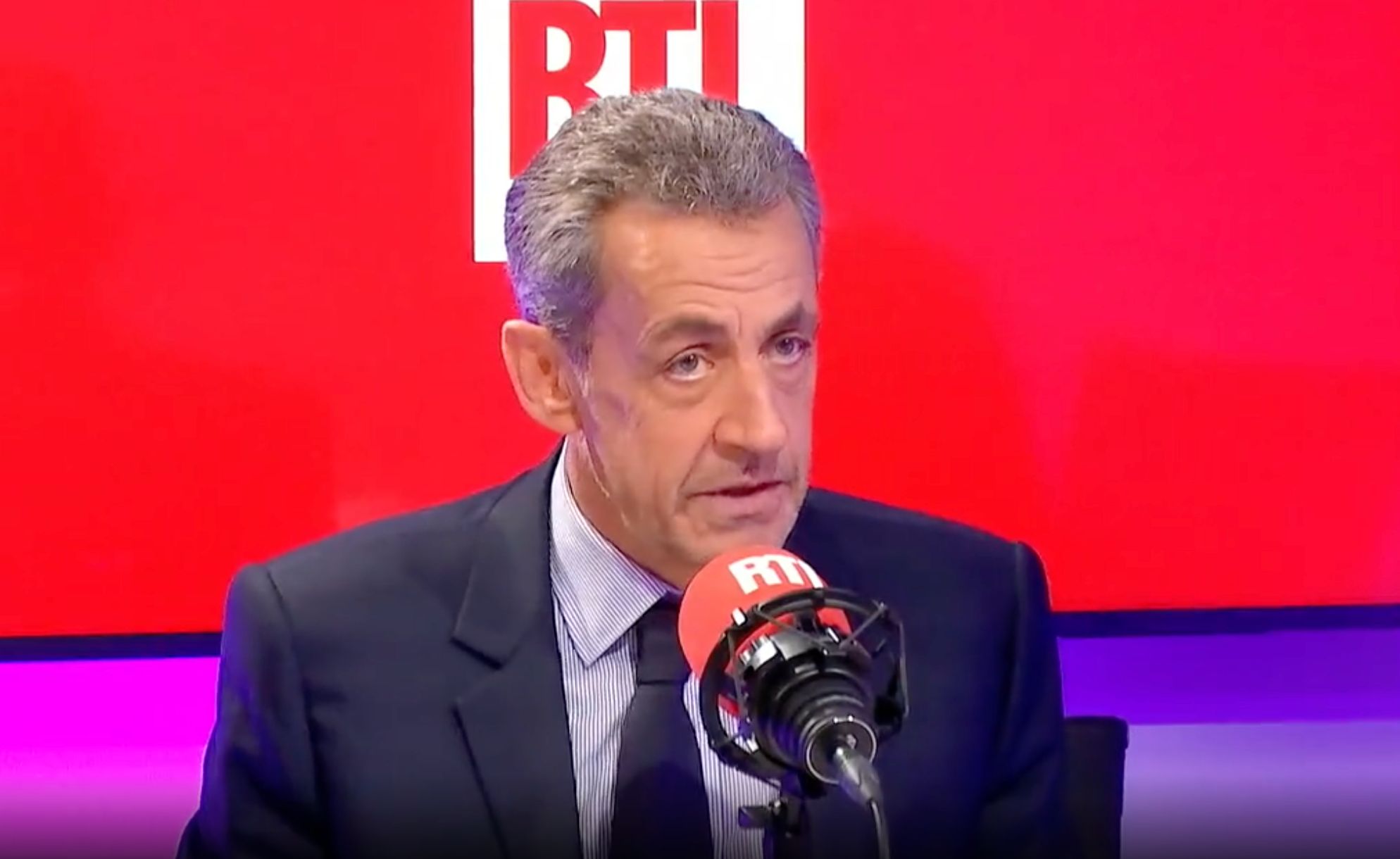 Au micro de RTL, l'ancien président de la République Nicolas Sarkozy a expliqué pourquoi il n'avait toujours...