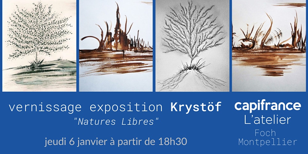 natures libres expo krystof art ateliers capifrance