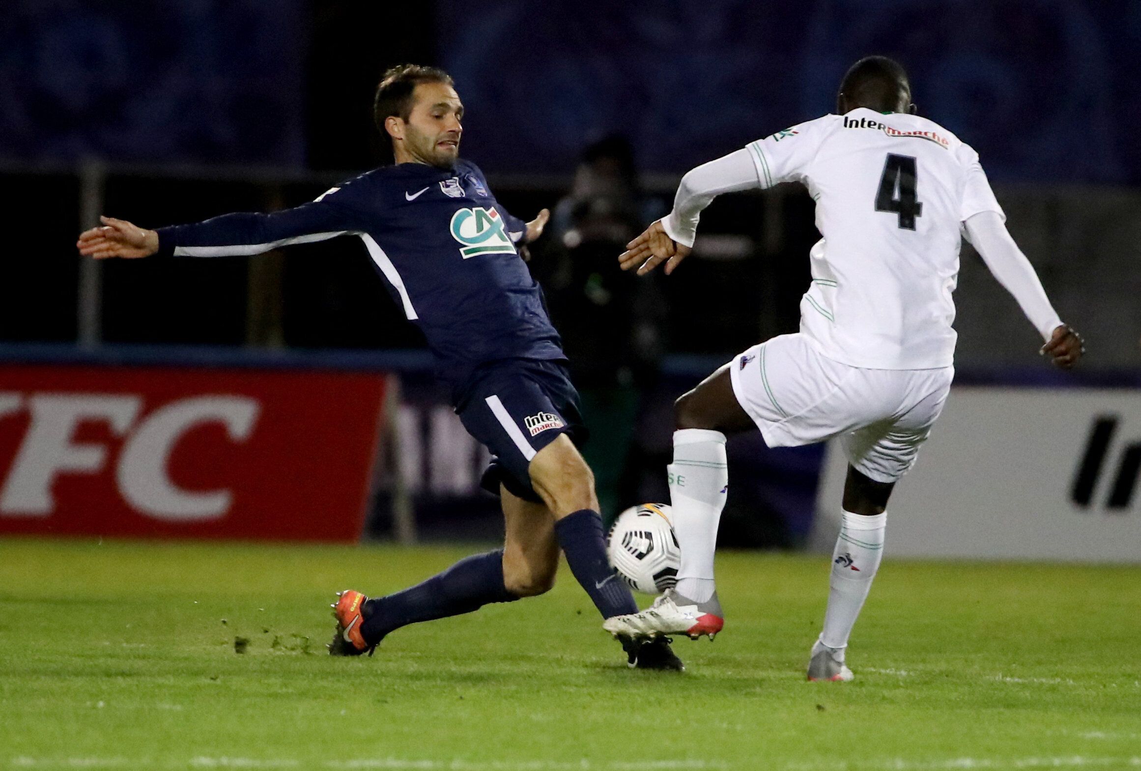 Bergerac a fait tomber Saint-Étienne ce 30 janvier 2022 et affrontera Versailles, second club...