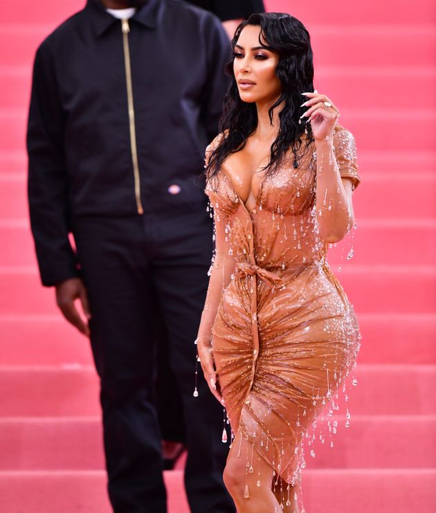 Photo de Kim Kardashian au Met Gala le 6 mai 2019 à New
