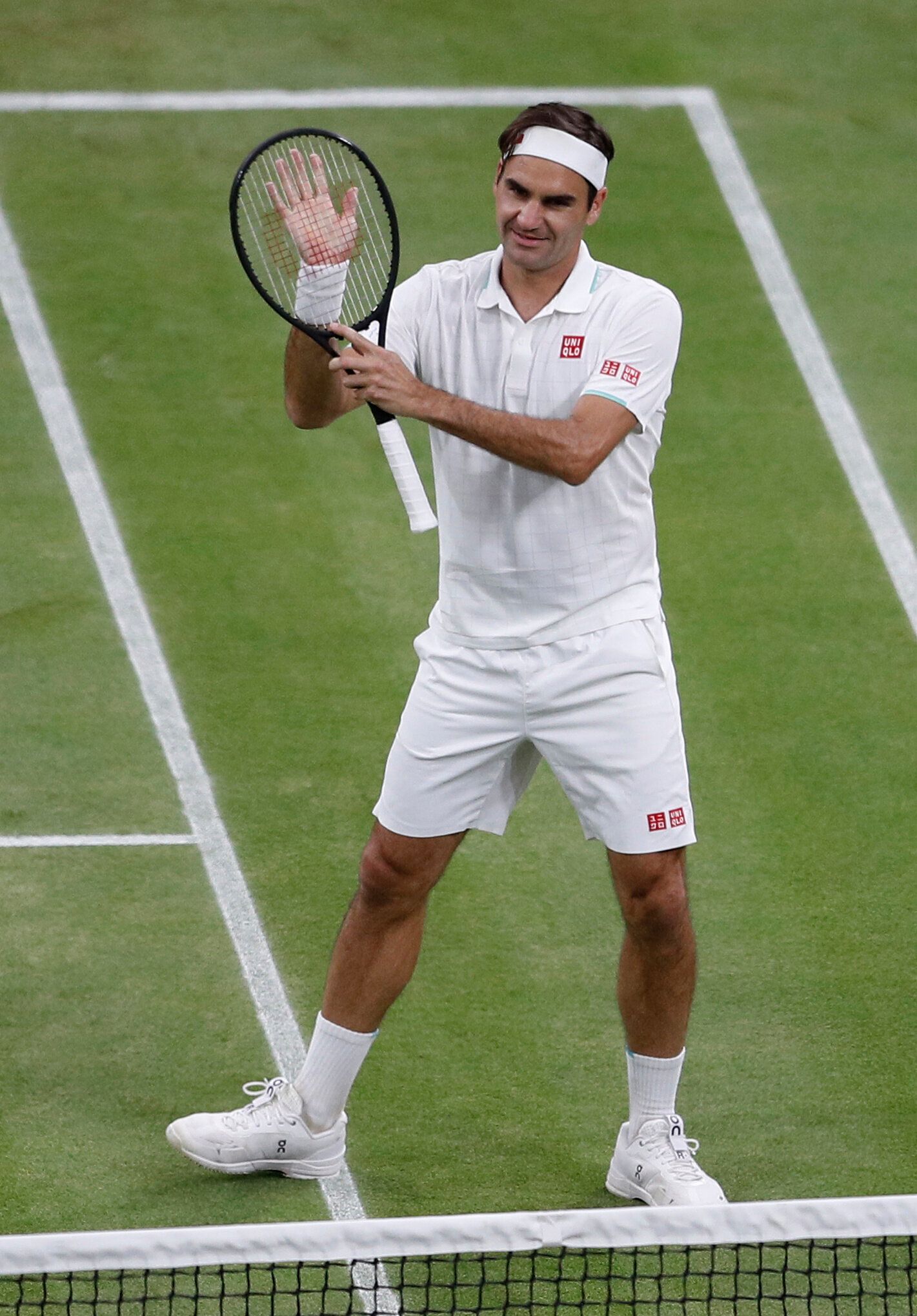 Roger Federer, ici lors du tournoi de Wimbledon, le 5 juillet