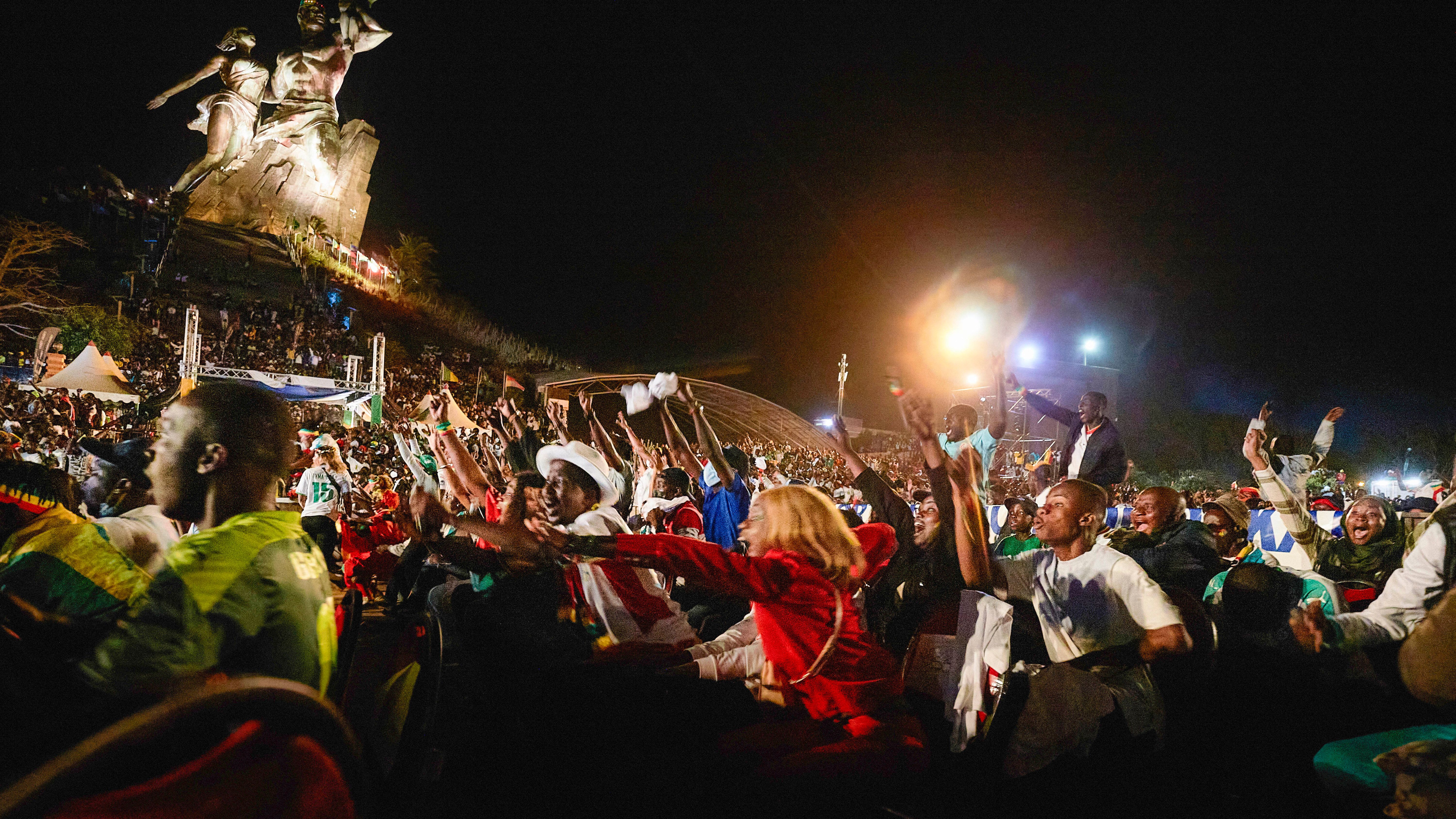 Dakar en liesse après la victoire du Sénégal à la