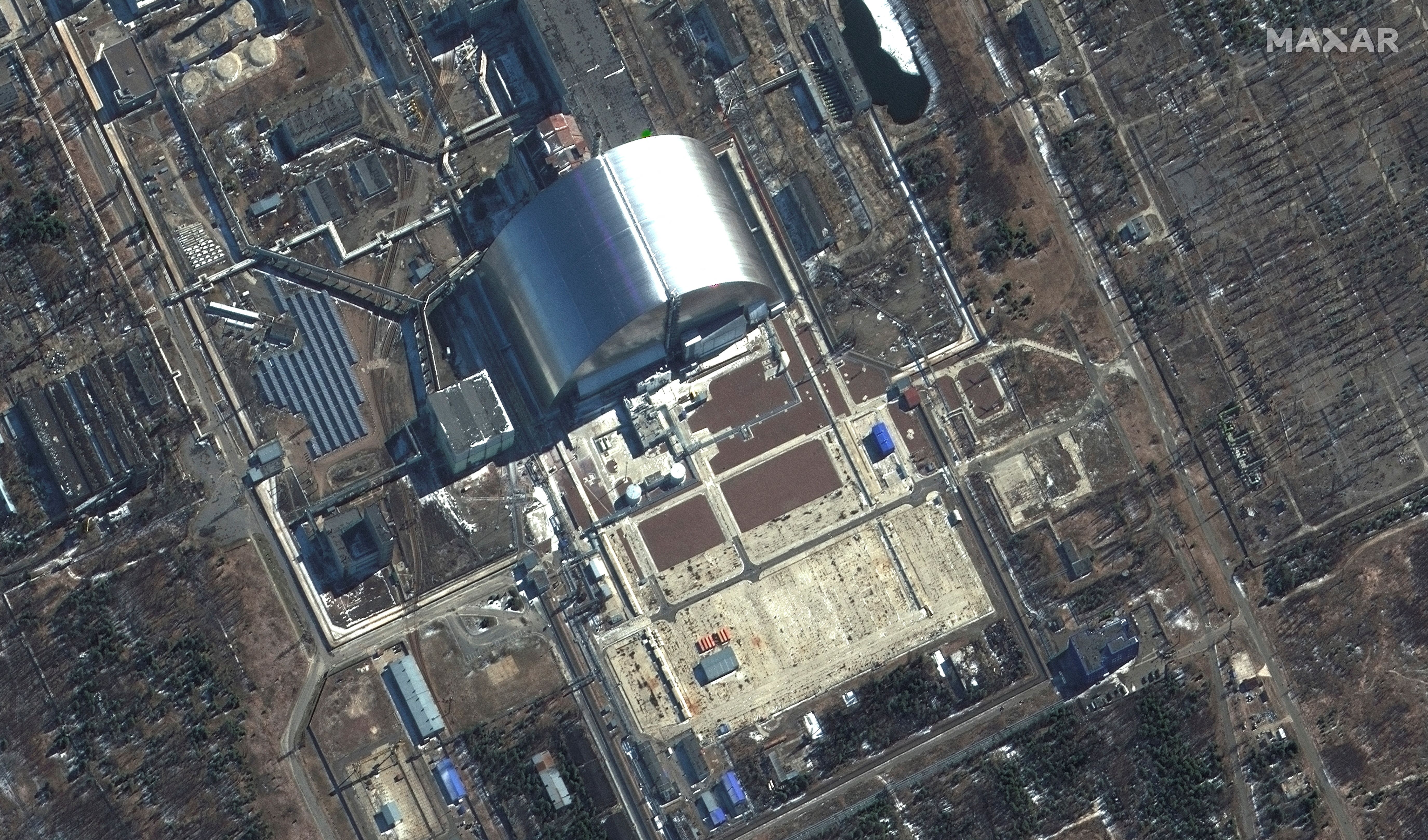 Selon l'Ukraine, en frappant la centrale nucléaire de Tchernobyl, les Russes ont détruit un laboratoire...