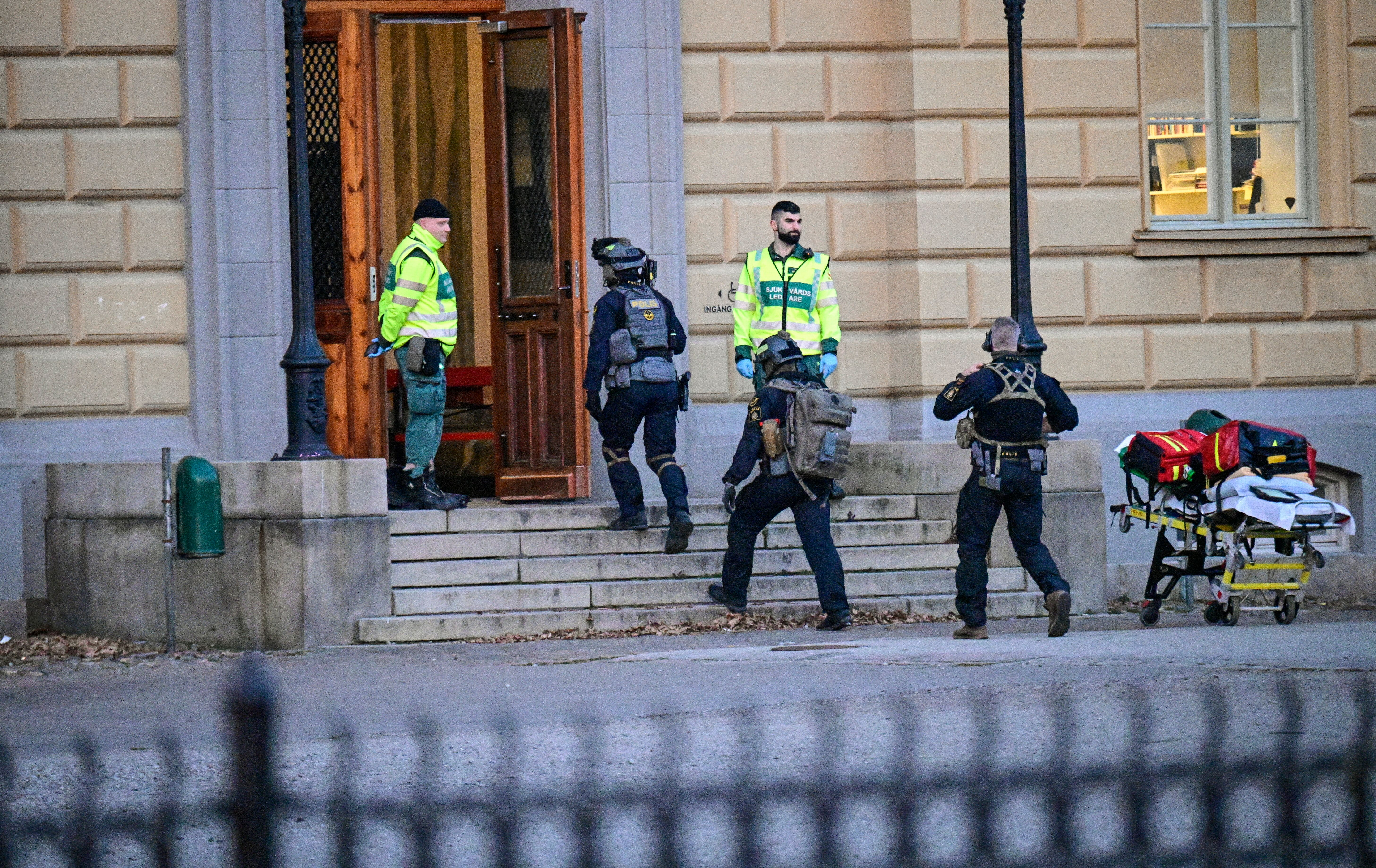 Deux femmes tuées dans une attaque dans un lycée en Suède (photo du 21 mars