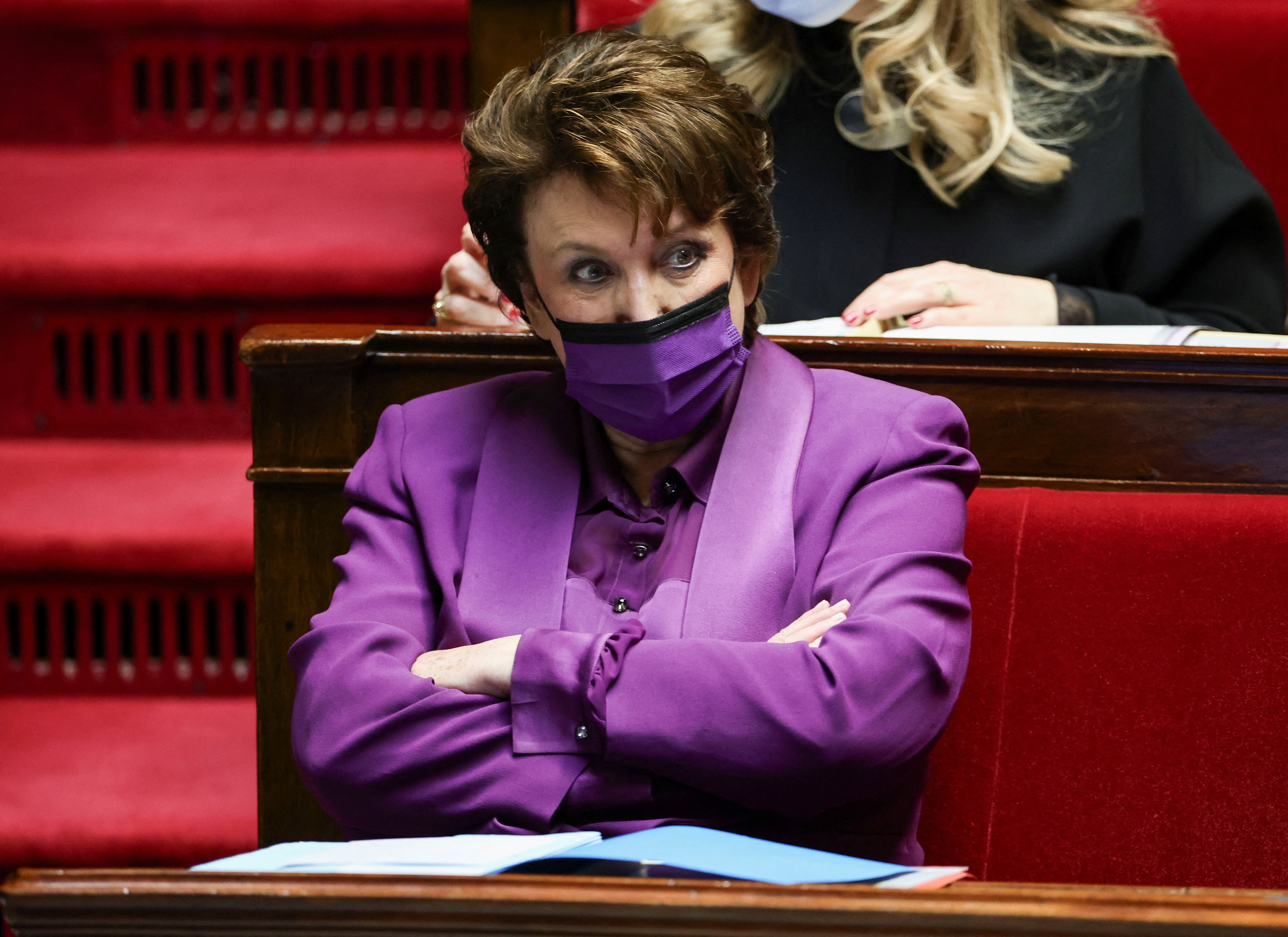 Roselyne Bachelot, ici à l'Assemblée nationale à Paris, le 22 février