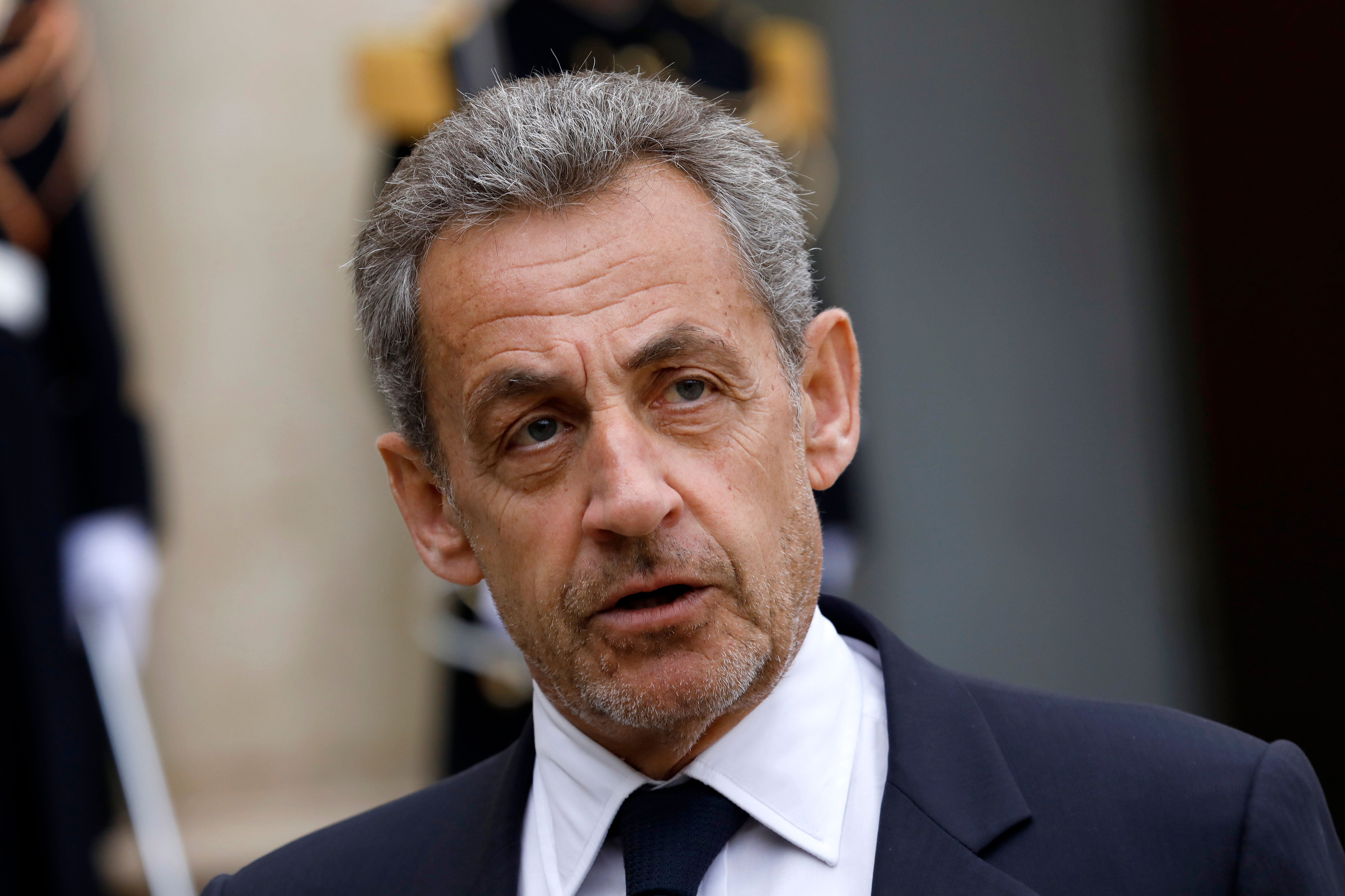 Nicolas Sarkozy, le 25 février 2022 à