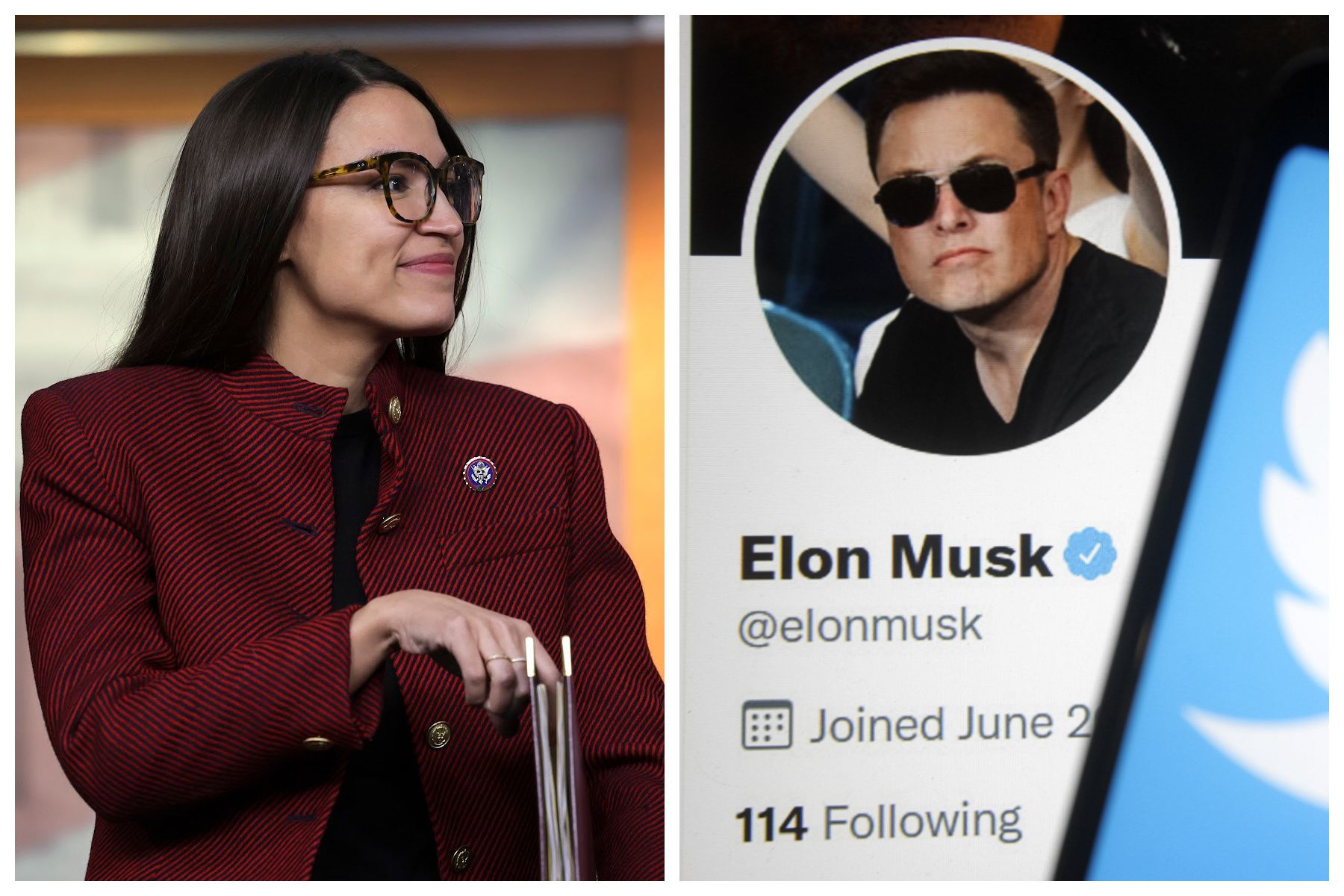Un dialogue surréaliste a eu lieu entre AOC et Elon Musk sur Twitter, vendredi 29