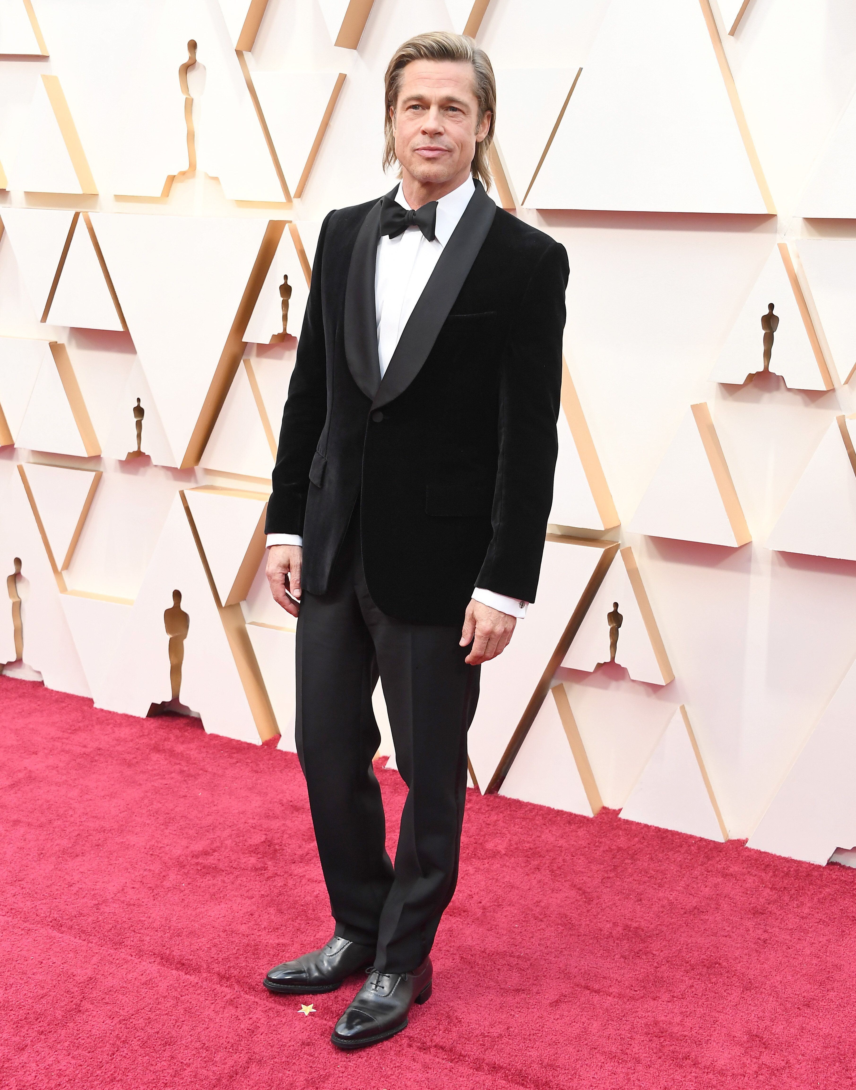 Brad Pitt à la cérémonie des Oscars, le 9 février