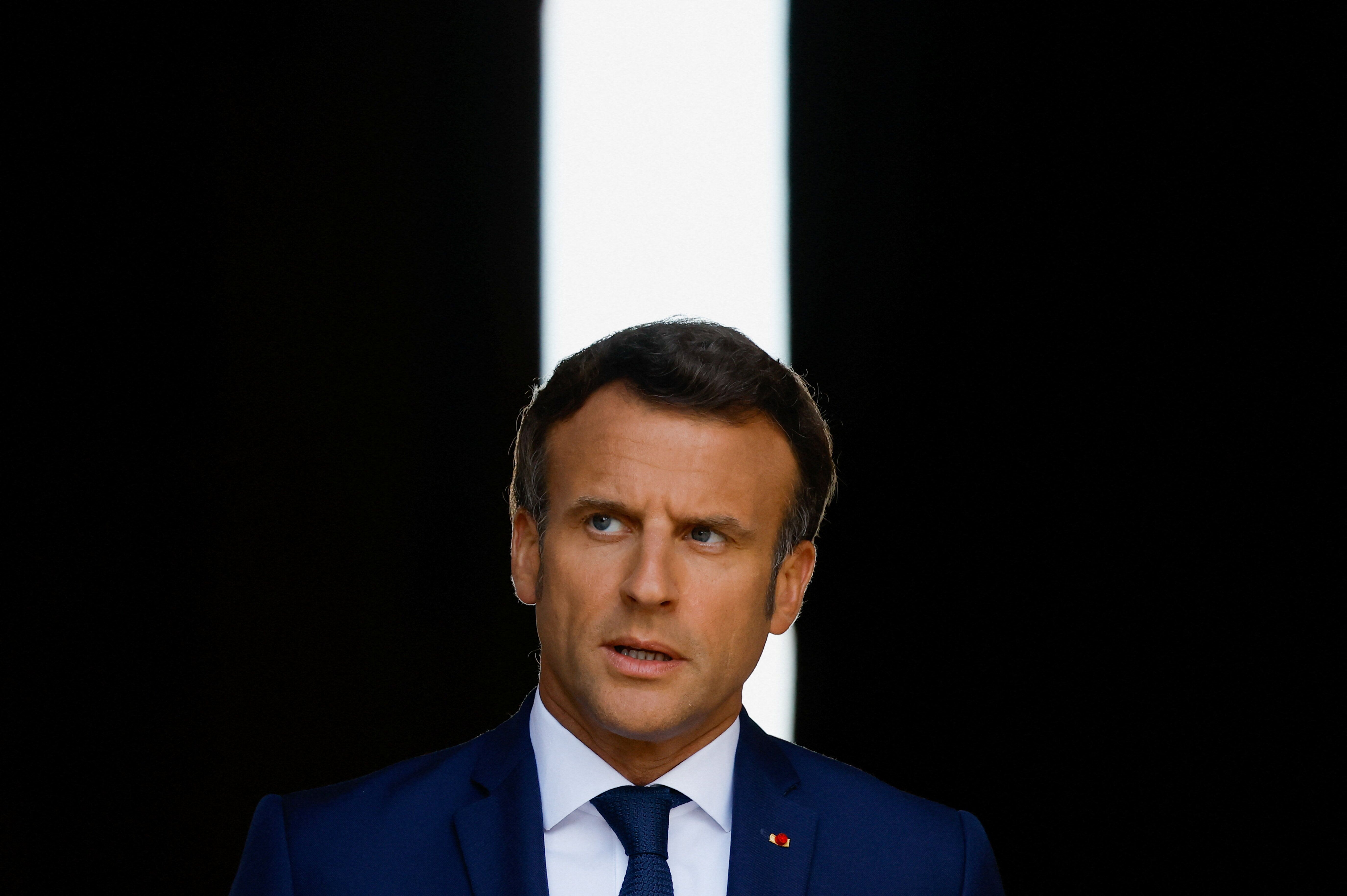 Emmanuel Macron, le 1er juin