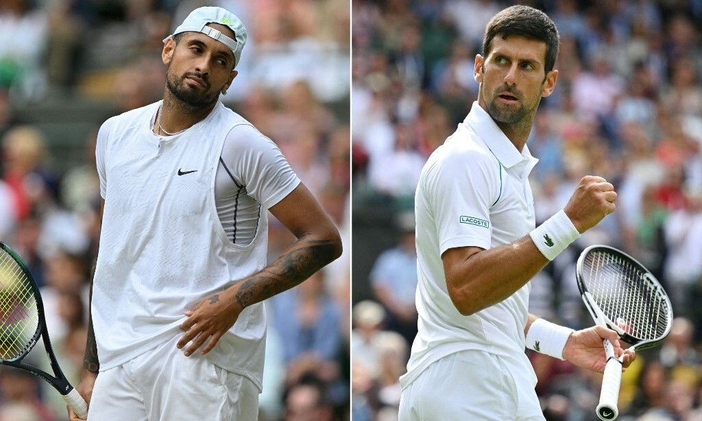 Nick Kyrgios et Novak Djokovic s'affrontent ce dimanche 10 juillet en finale de Wimbledon et il ne faut...