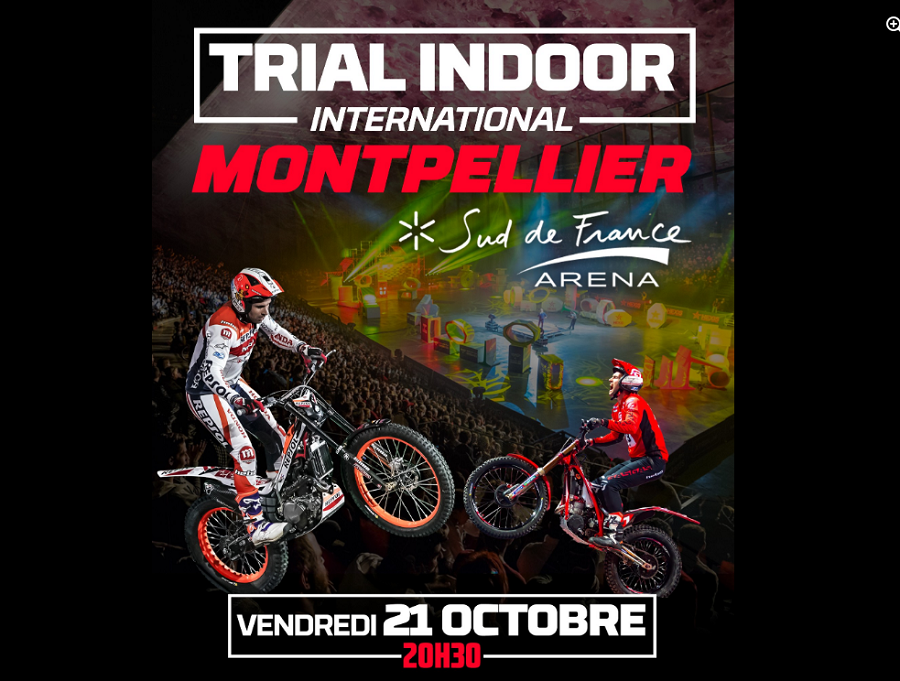trial indoor international montpellier compétition sud de france arena