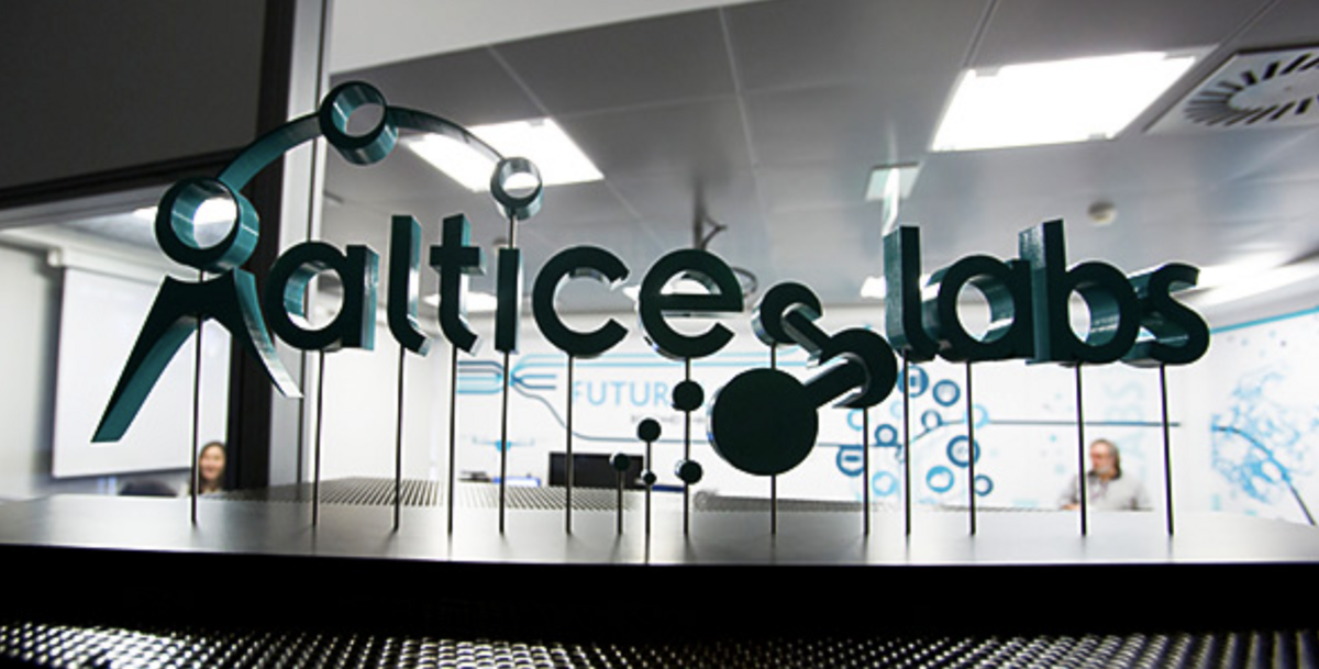 Altice Labs fait de la recherche et développement pour le groupe - Copie d'écran du site Altice Labs