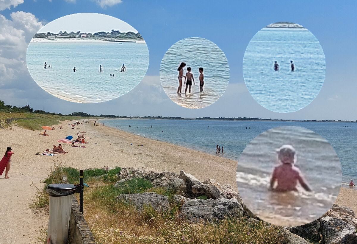 La plage d'Aytré fait bien sûr la joie des tout-petits. Oui mais... - © Reflets