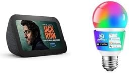 Offre du jour Amazon : Procurez-vous un Echo Show 5 et une ampoule intelligente colorée pour moins de 50 $